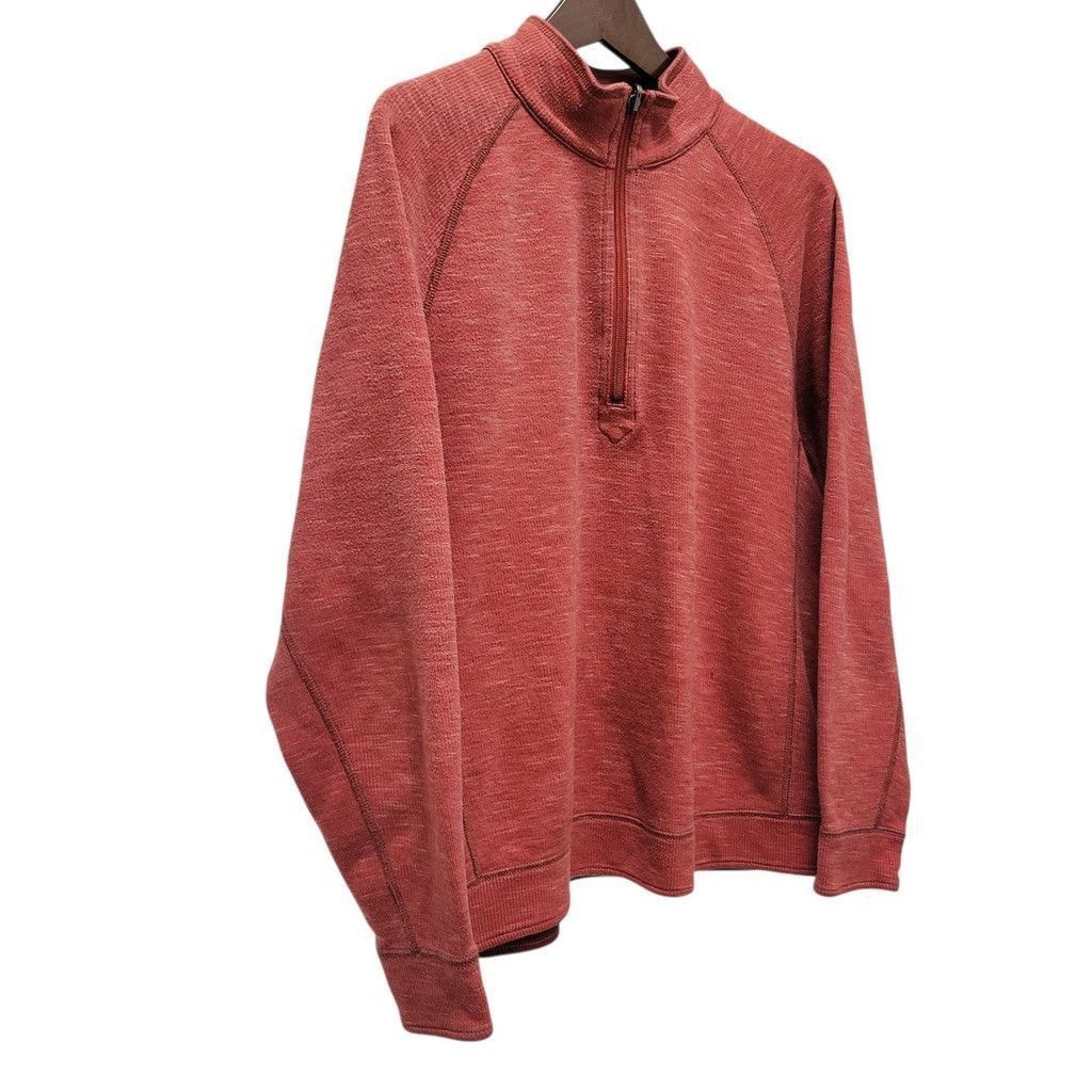 Tommy Bahama Tommy Bahama Reversible Quarter-Zip Sweatshirt Medium Size US M / EU 48-50 / 2 - 7 Thumbnail