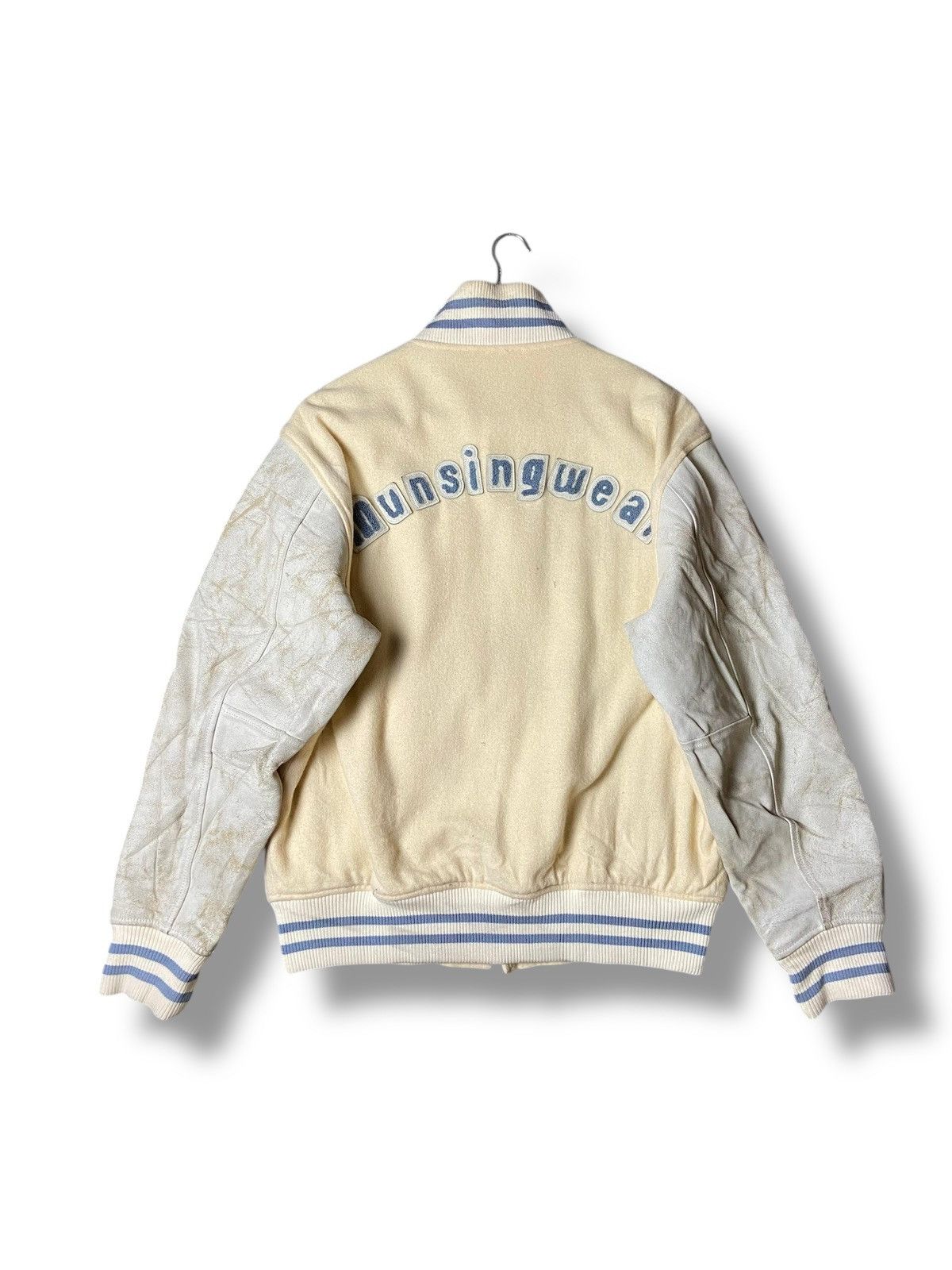 Japanese Brand × Vintage MUNSINGWEAR SPORTS Brand Varsity Jacket (121) Size US M / EU 48-50 / 2 - 2 Thumbnail