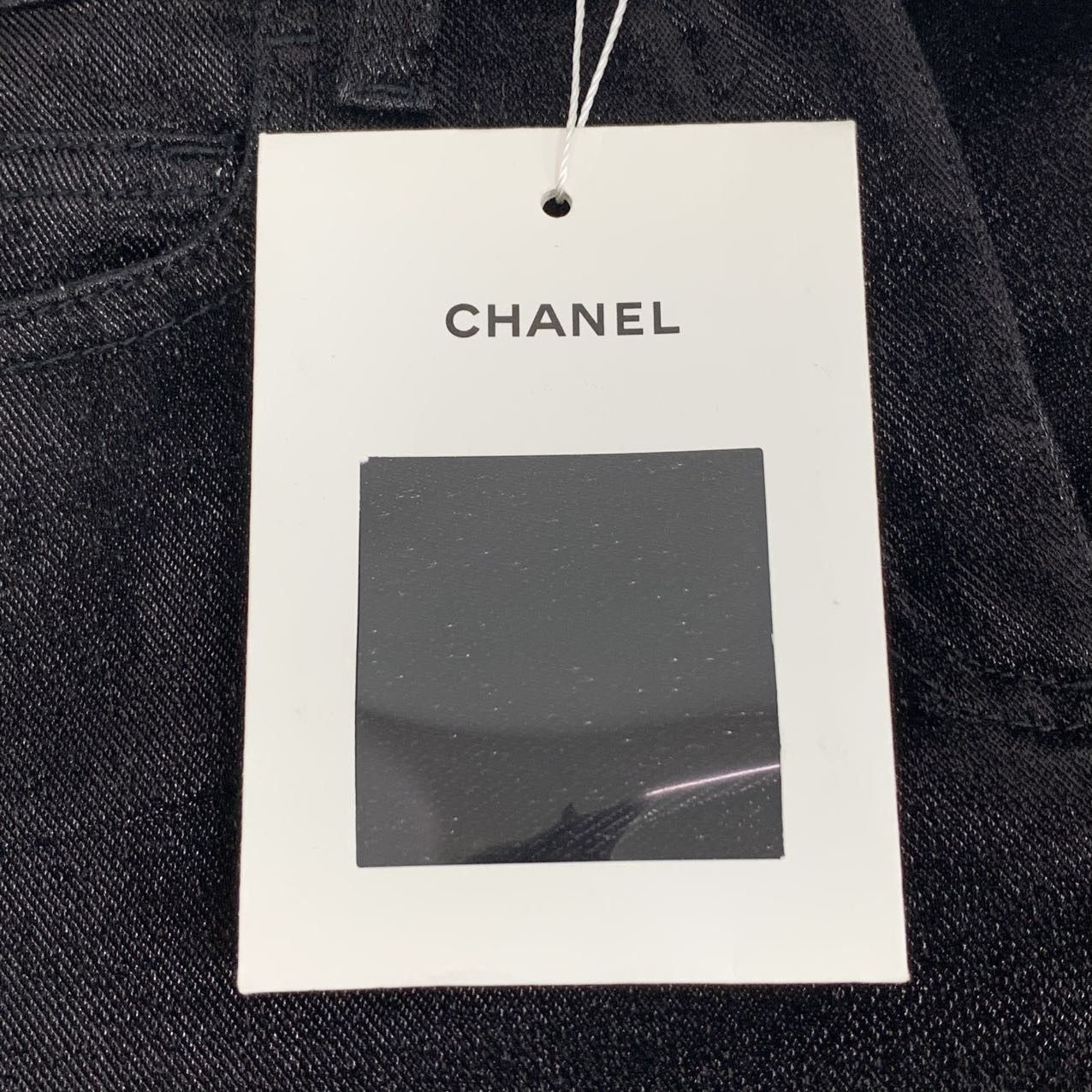 Chanel Chanel Black Vintage Washed Cotton Casual Denim Pants K26WX Size 25" / US 0 / IT 36 - 9 Thumbnail