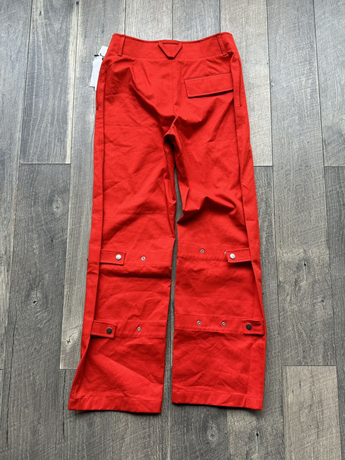 Bottega Veneta Bottega Venetta Orange Strap Pants New - 44 Size US 31 - 1 Thumbnail