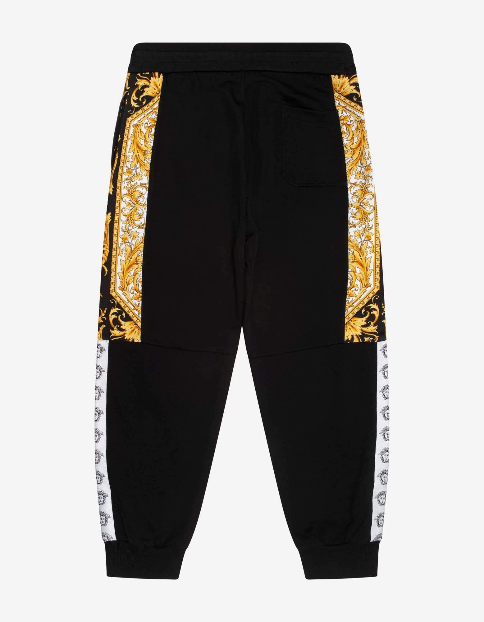 Versace Versace Black Barocco Insert Sweat Pants Size US 36 / EU 52 - 2 Thumbnail