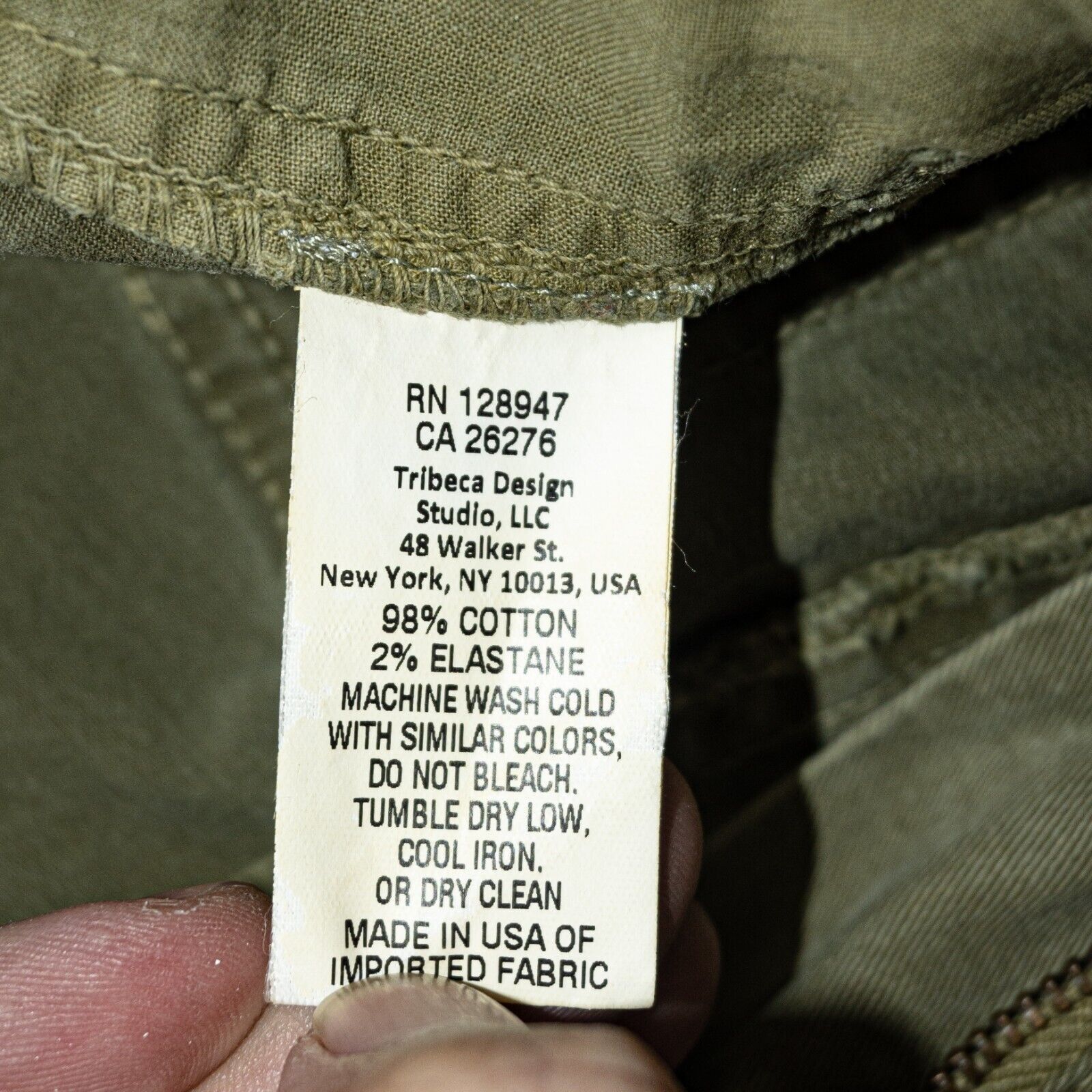 Nili Lotan NILI LOTAN French Military Ankle Zip Pants olive green Size 26" / US 2 / IT 38 - 8 Thumbnail
