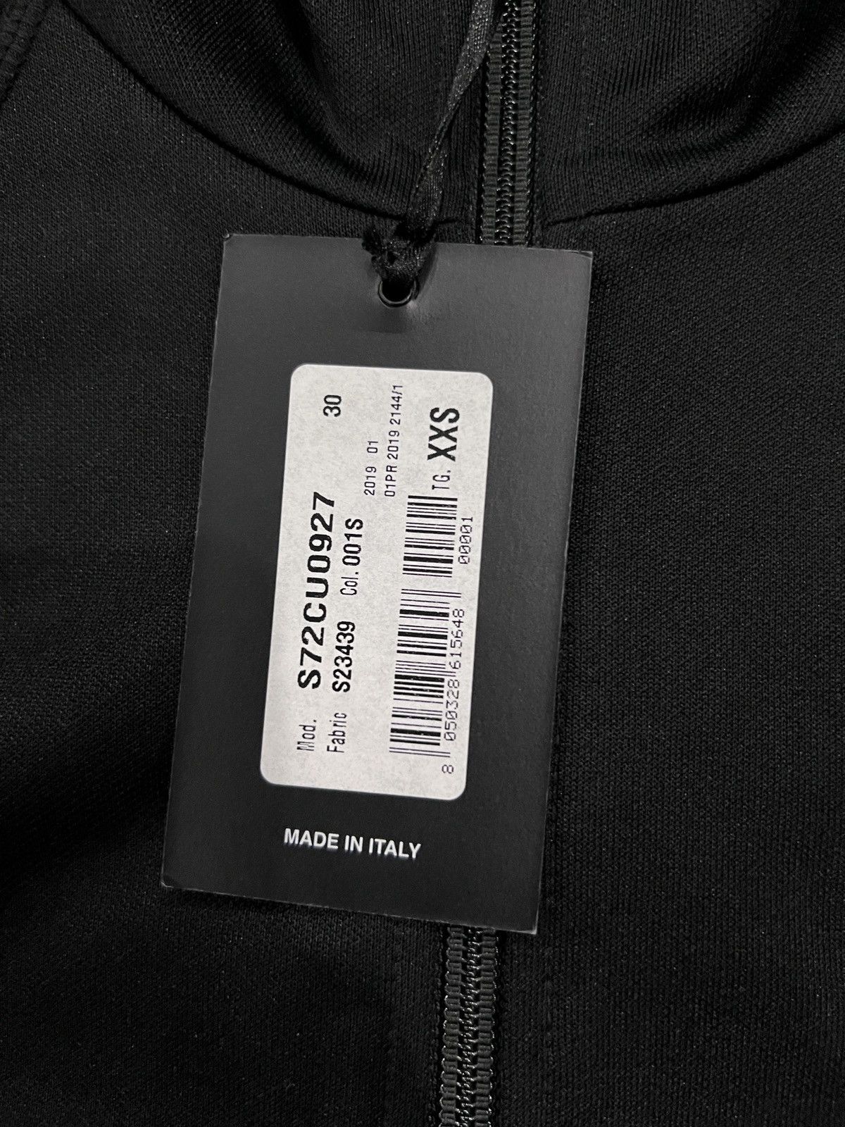 Dsquared2 Dsquared2 2018 D2 Striped Sequin Zip-Up Jacket Size US XXS / EU 40 - 8 Thumbnail