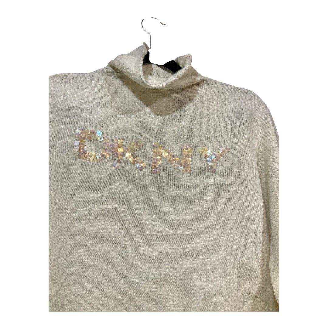 DKNY Y2K DKNY Sweater Women Medium 100% Lambs Wool Size M / US 6-8 / IT 42-44 - 2 Thumbnail