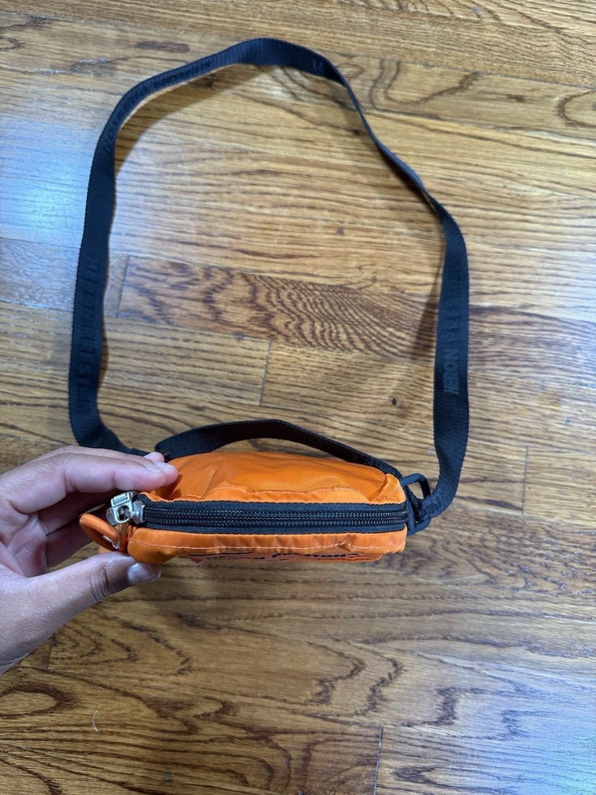 Heron Preston Heron Preston Nylon Crossbody Bag Orange Black NWT Size ONE SIZE - 9 Thumbnail