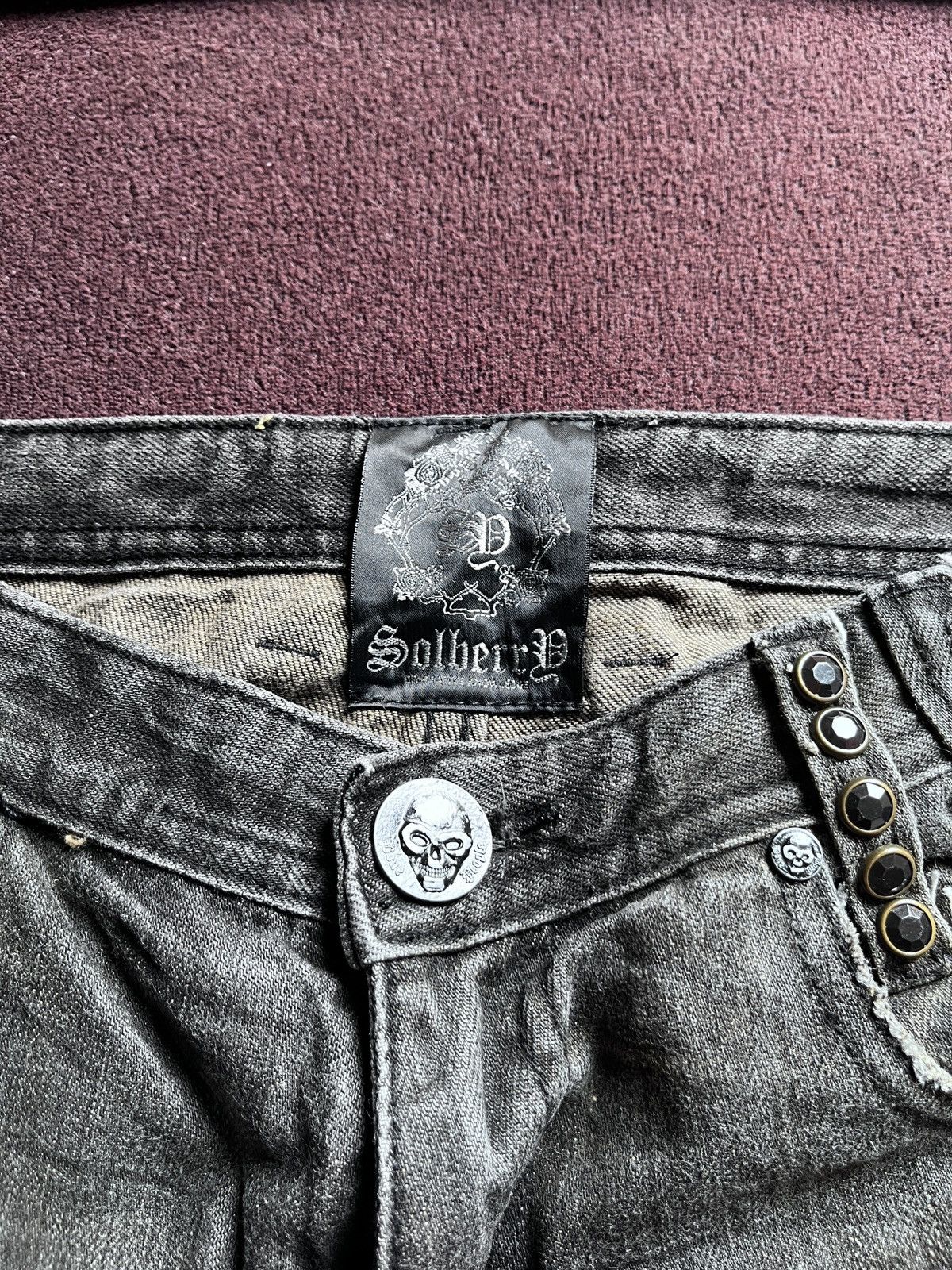 Other SOLBERRY PANTS Distressed punk grunge y2k Size US 29 - 5 Thumbnail