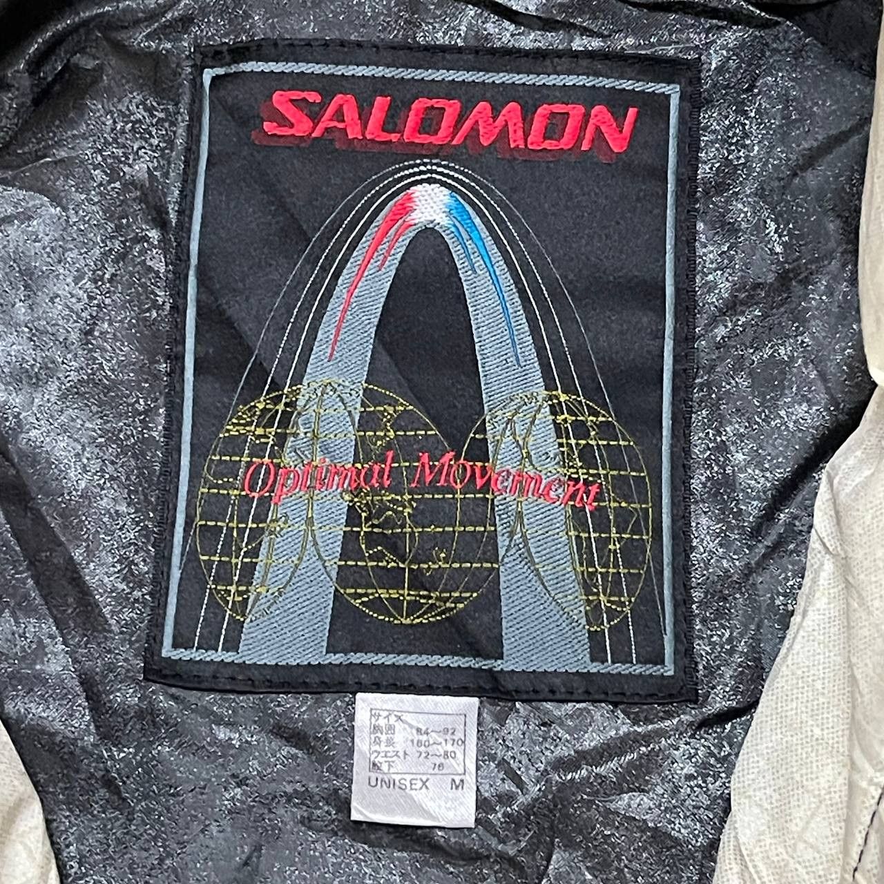 SALOMON Optimal Movement ジャケット 90s Vintage Salomon Optimal Movement Ski Jacket