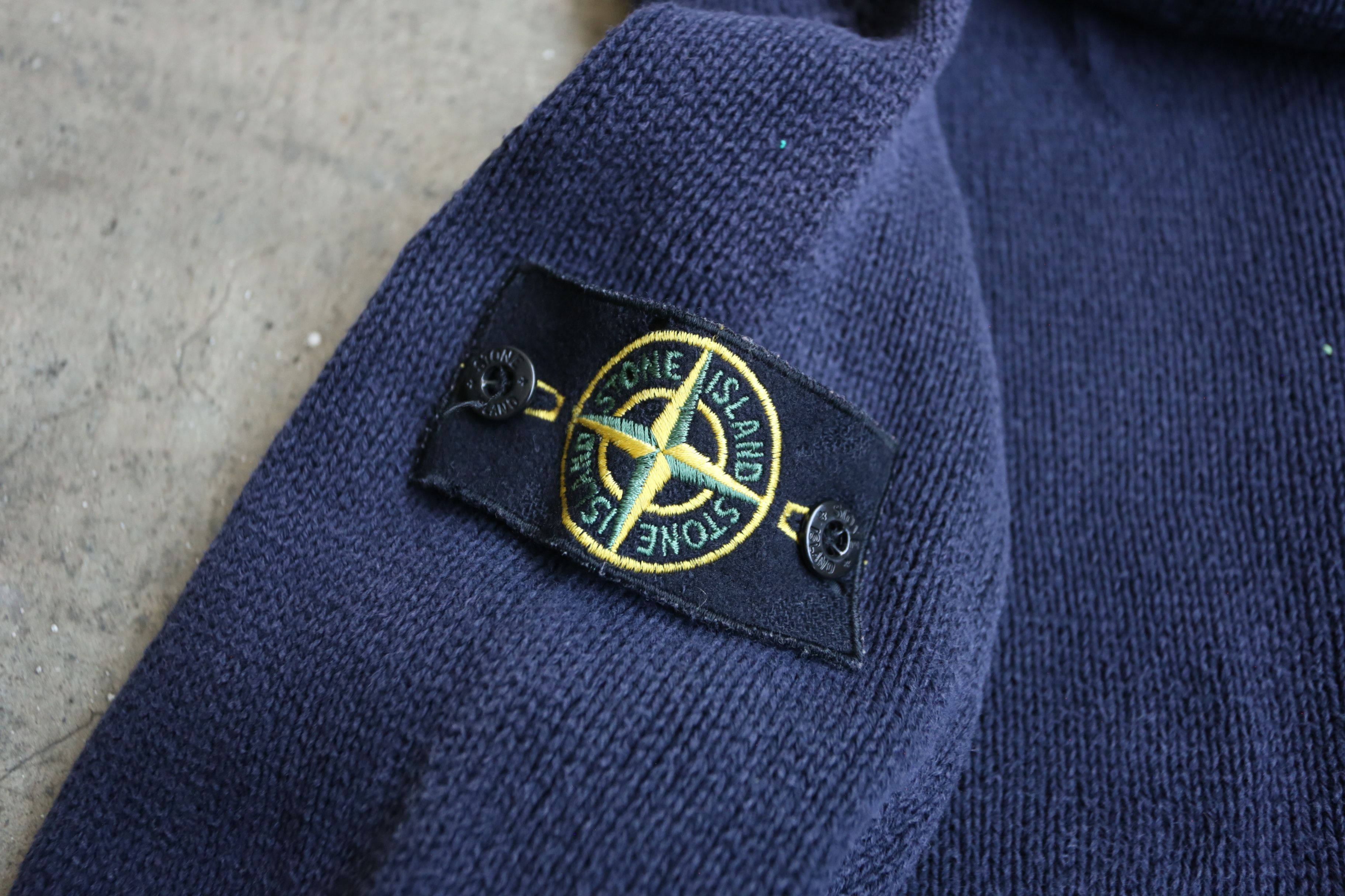 Stone Island Stone Island - Vintage - Zip Knit Jacket Size US L / EU 52-54 / 3 - 3 Thumbnail