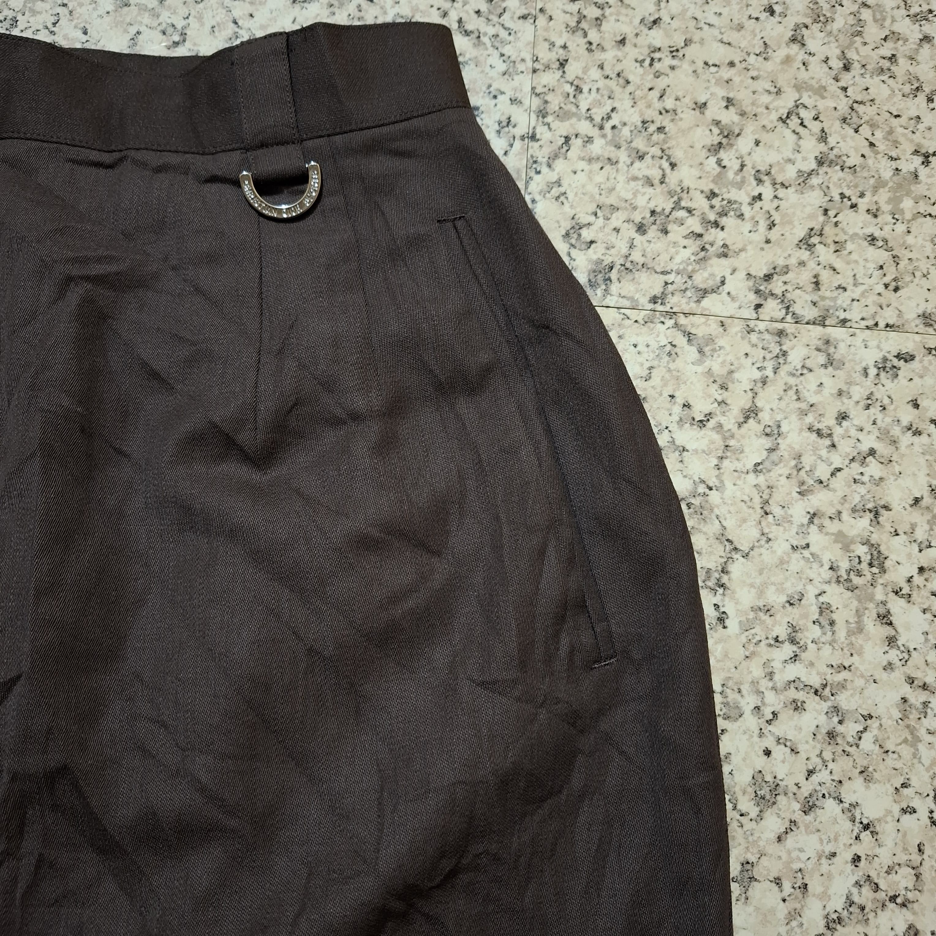 Dior Vintage Christian Dior Sports Japan Wool Blend Skirt Size 26" / US 2 / IT 38 - 4 Thumbnail
