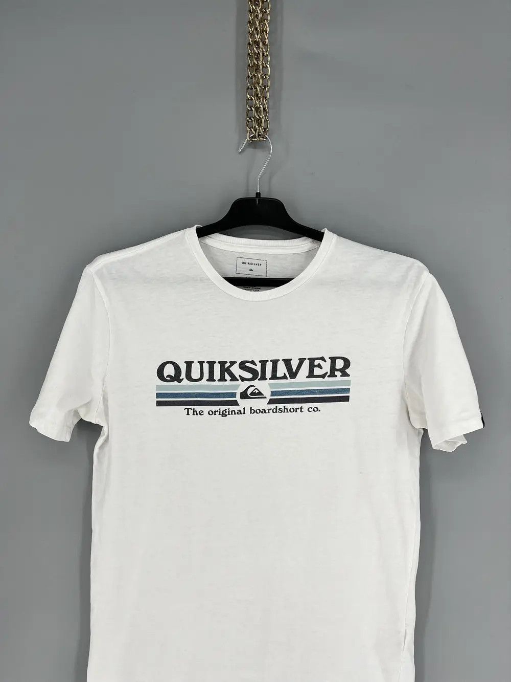 Band Tees Vintage Quiksilver T-Shirt Size S White Surf Skateboard y2k Size US S / EU 44-46 / 1 - 6 Thumbnail