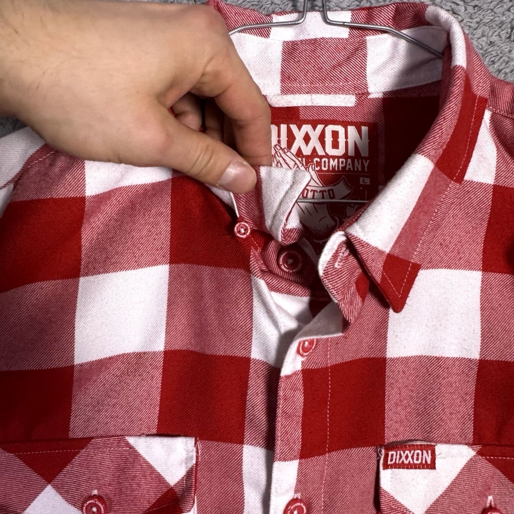 Vintage Dixxon Flannel Company Shirt Mens L The Otto Form and Function D-Tech Buffalo Shirt Size US L / EU 52-54 / 3 - 7 Thumbnail