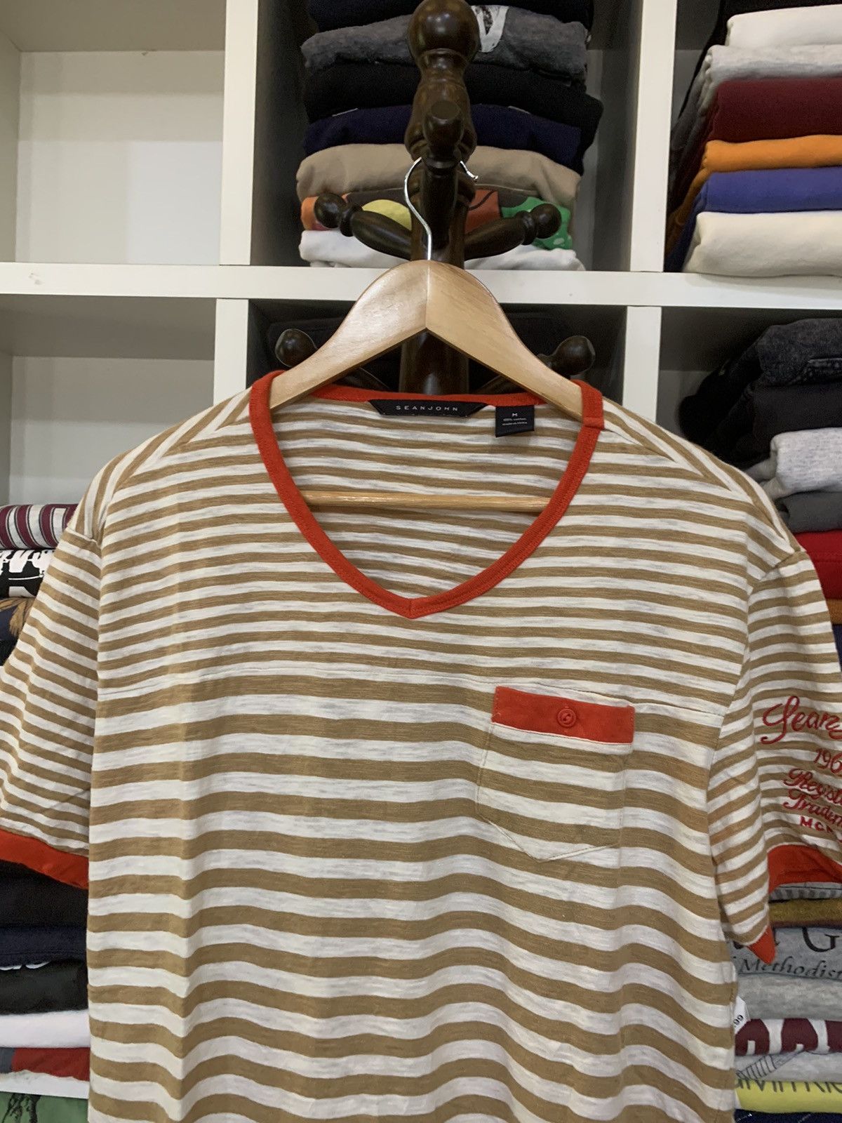 Sean John Sean john Stripe Tee Size US M / EU 48-50 / 2 - 5 Thumbnail