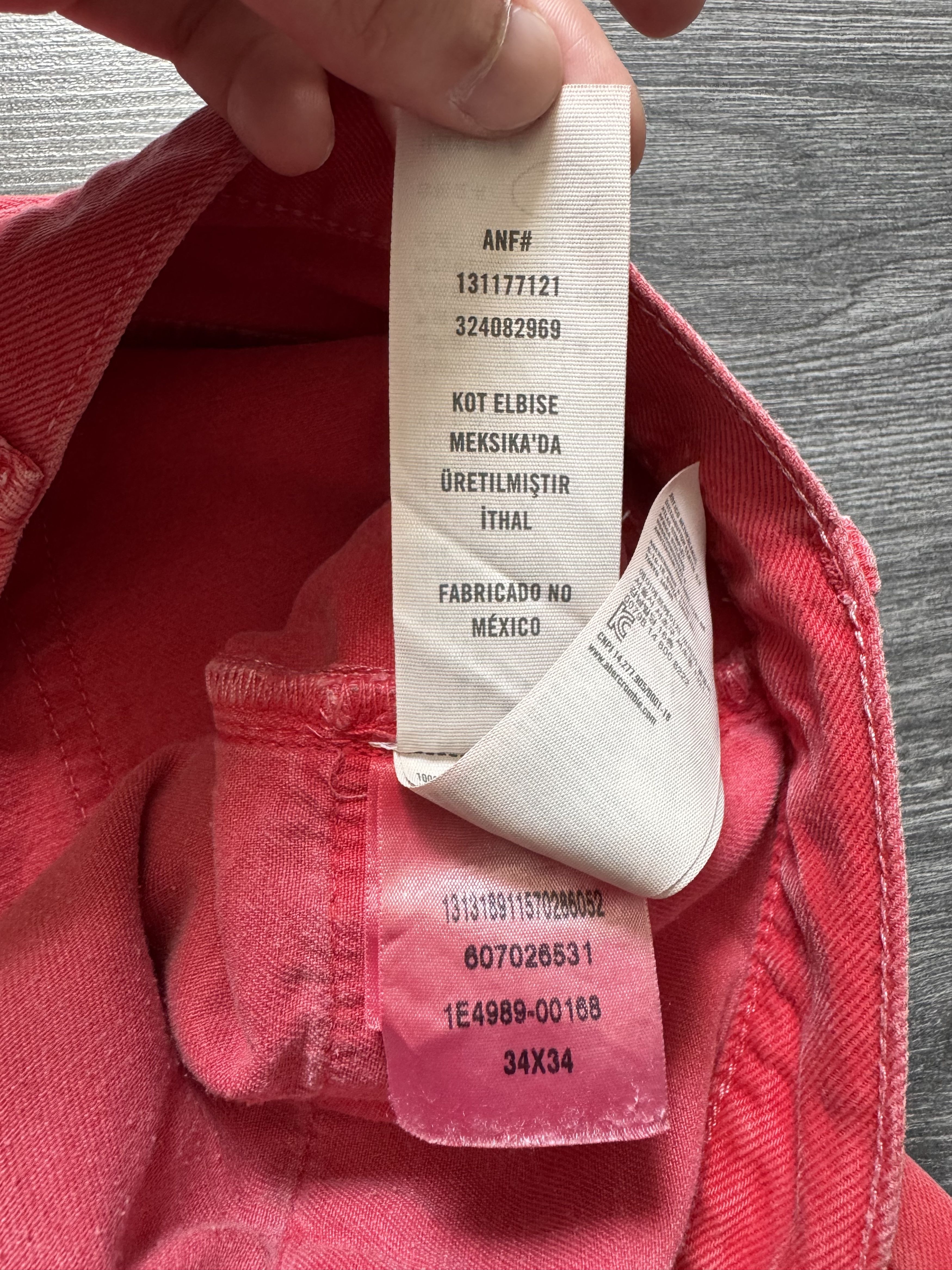 Abercrombie & Fitch Vintage Abercrombie & Fitch Distressed Washed Denim Pants Size US 34 / EU 50 - 9 Thumbnail