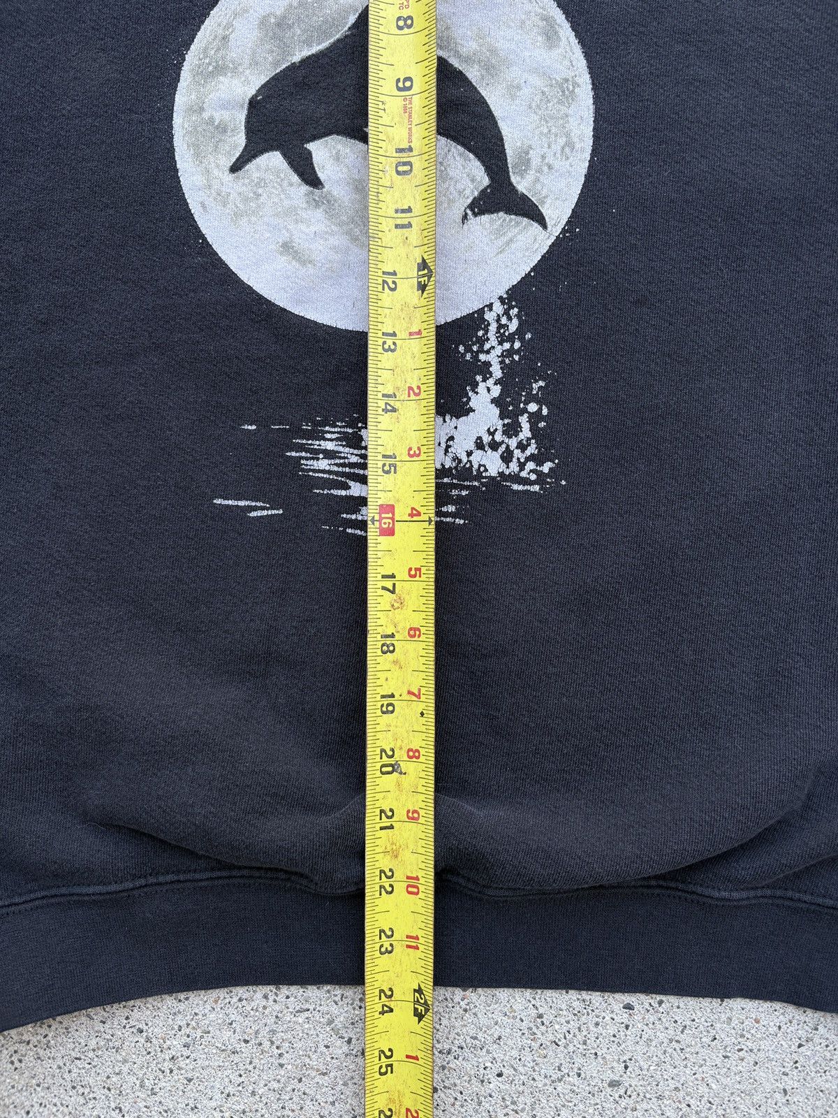 AAA × Alstyle × Vintage Vintage 1980s AAA Black “Dolphin Diving” Sweatshirt Size M Size US M / EU 48-50 / 2 - 7 Thumbnail