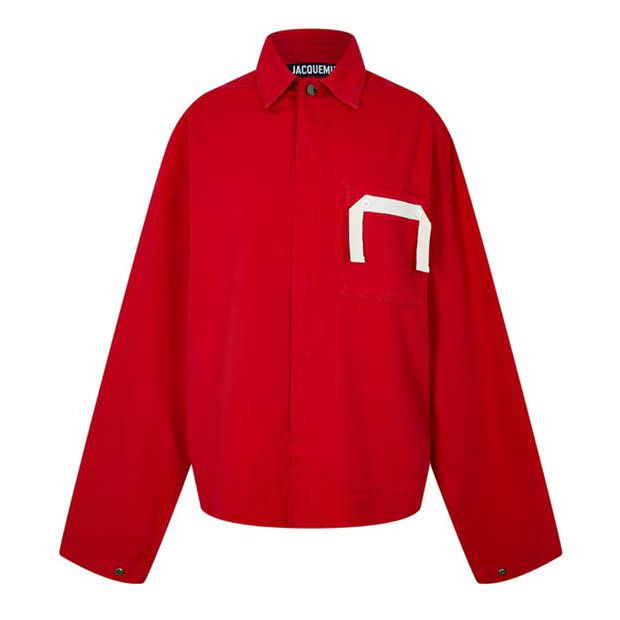 o1g2r1mq0524 Pocket Jackets in Red