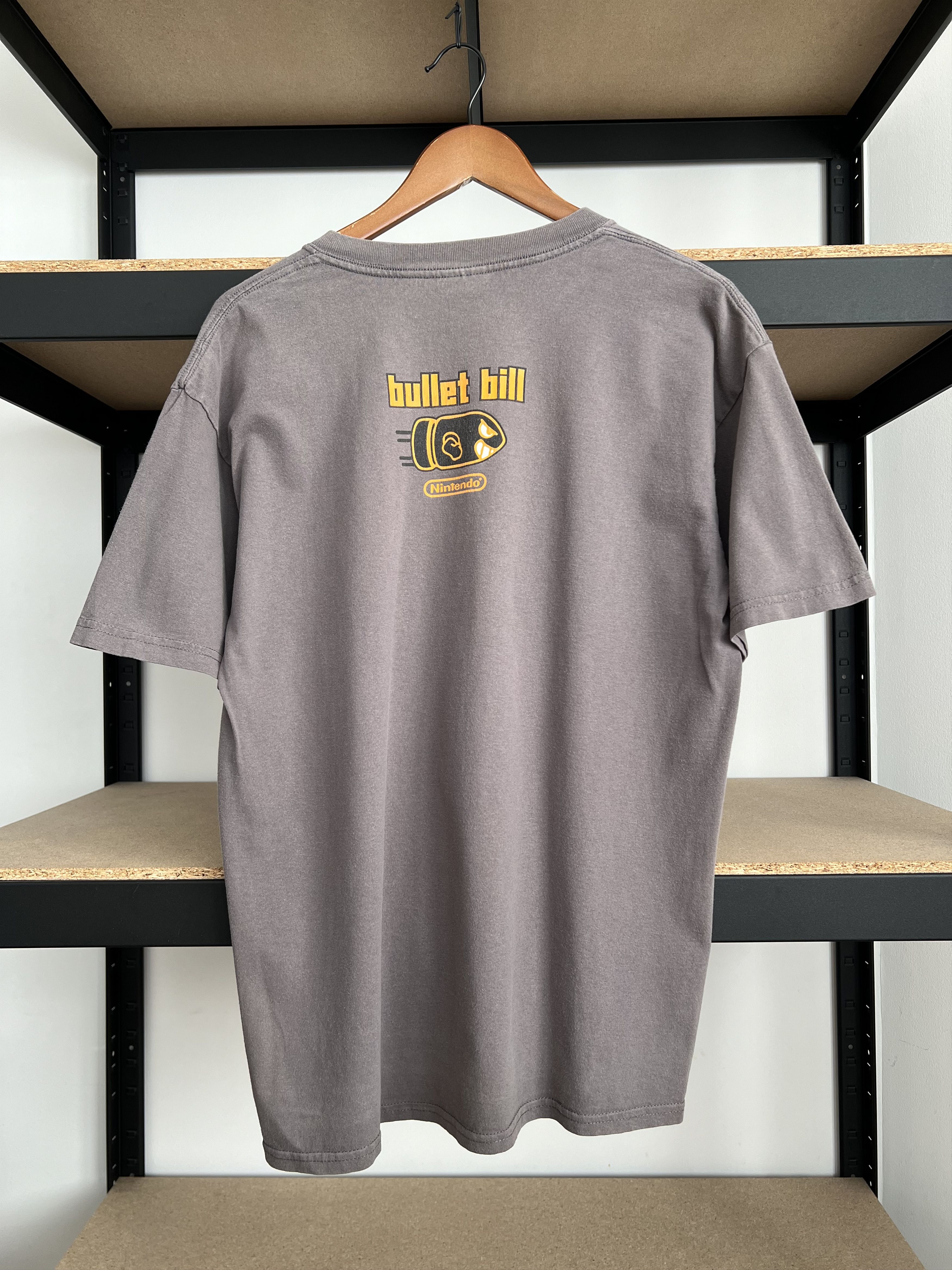 Nintendo Vintage 2000s Nintendo Bullet Bill Enemy Super Mario T-shirt Size US L / EU 52-54 / 3 - 2 Thumbnail