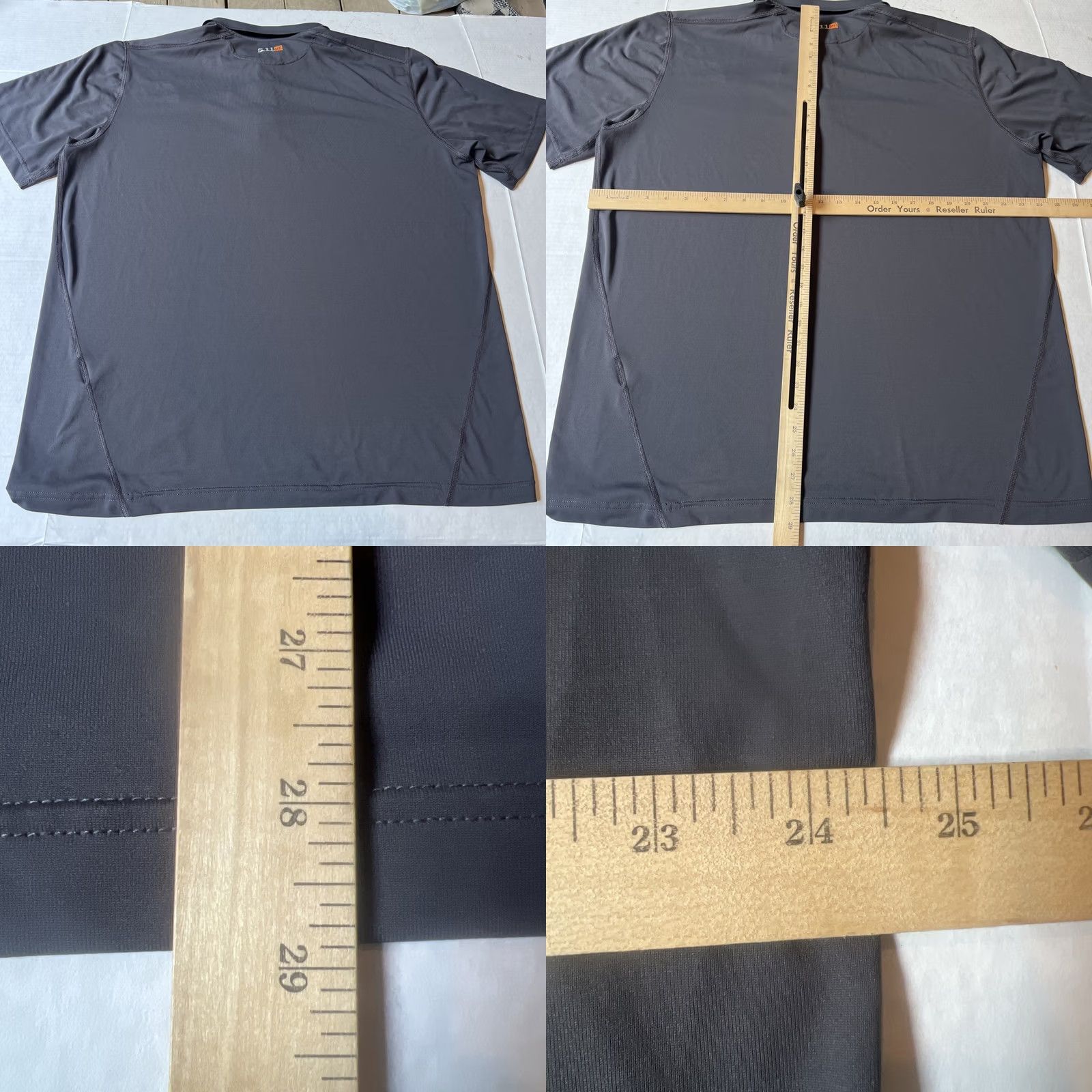 Vintage 5.11 Tactical Polo Shirt Adult Gray XL Regular Short Sleeve Logo Pelican Case Crewneck/Collar Polo Shirt Men Size US XL / EU 56 / 4 - 8 Thumbnail