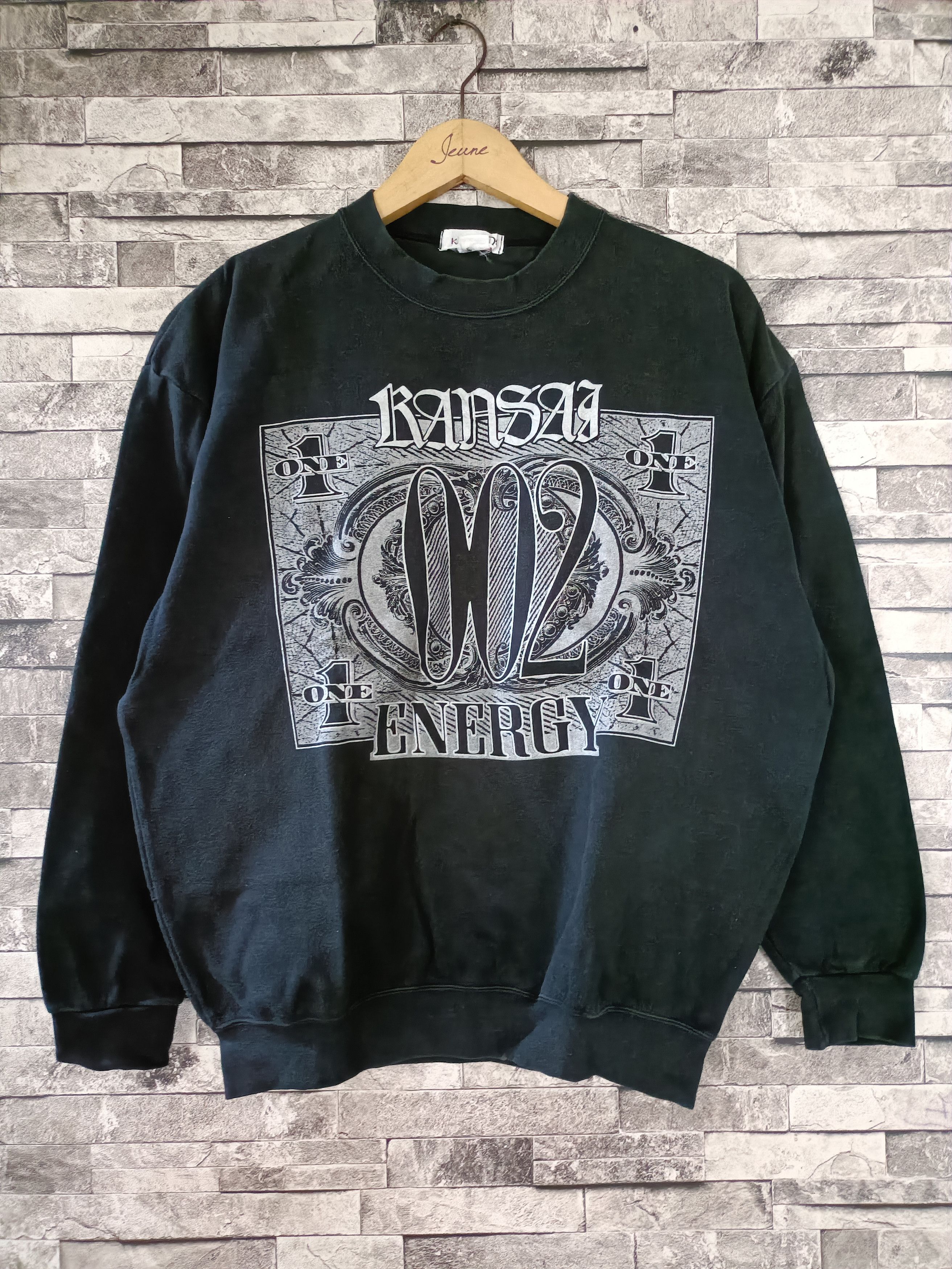Kansai Yamamoto kansai02 by Kansai yamamoto energy crewneck Y2K Size US M / EU 48-50 / 2 - 1 Thumbnail