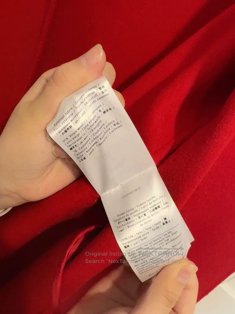 Valentino Valentino Red coat Size M / US 6-8 / IT 42-44 - 6 Thumbnail