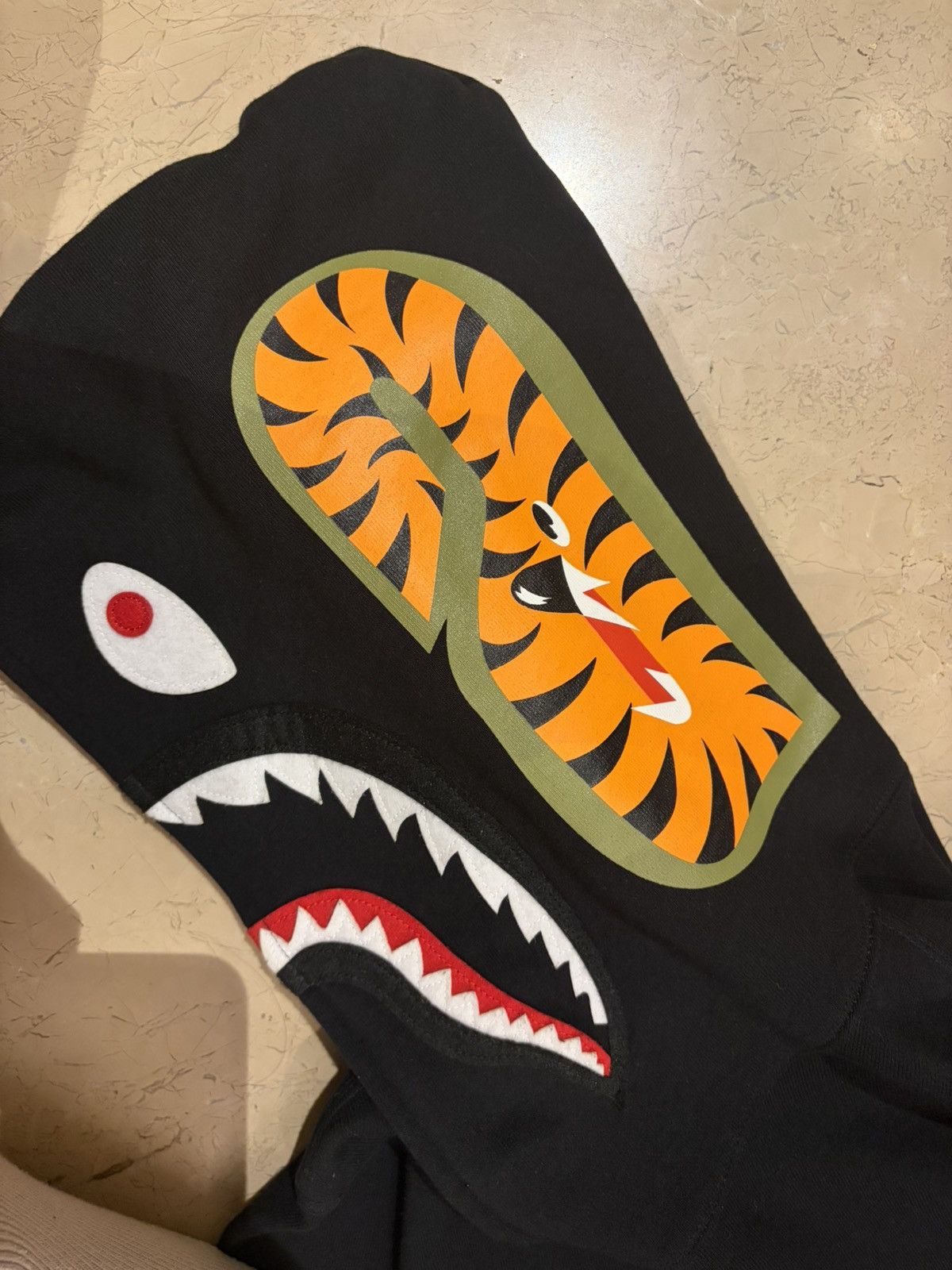 Bape Bape shark hoodie pullover black Size US M / EU 48-50 / 2 - 4 Thumbnail