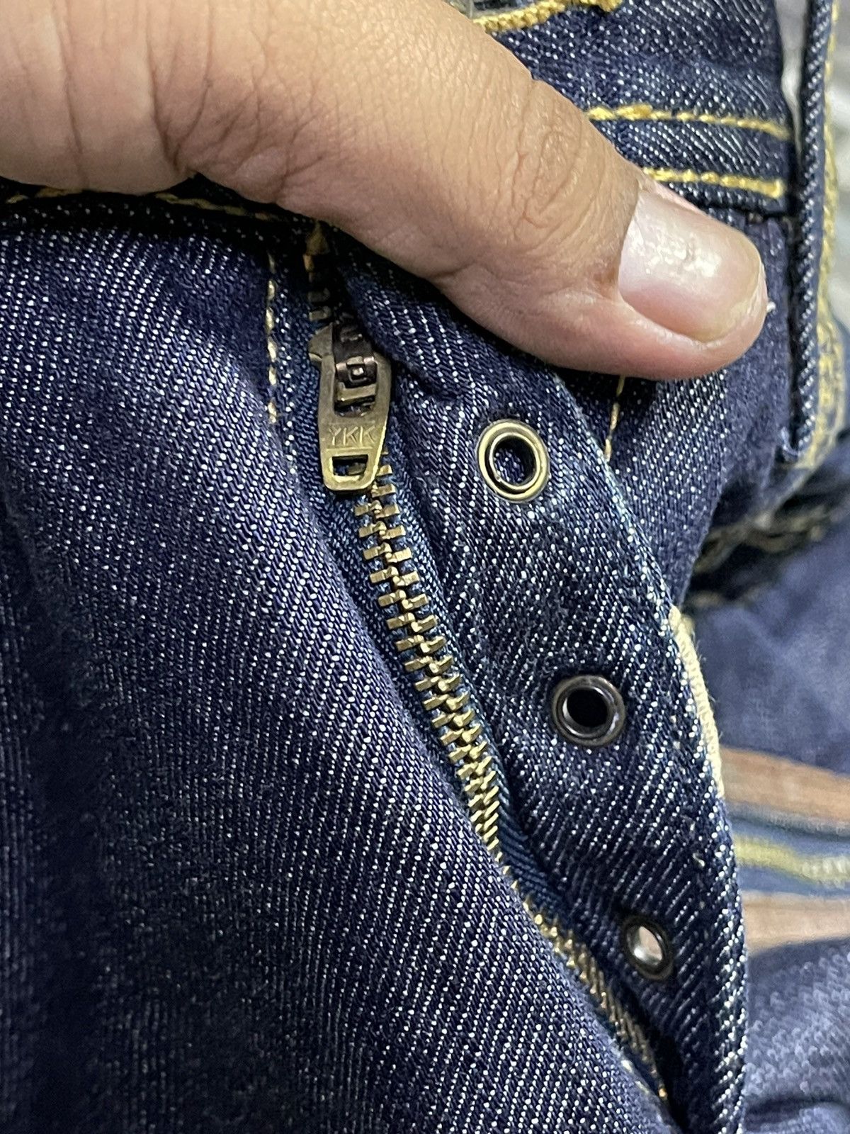 14th Addiction PPFM NICE DESIGN DENIM JEAN Size US 32 / EU 48 - 8 Thumbnail