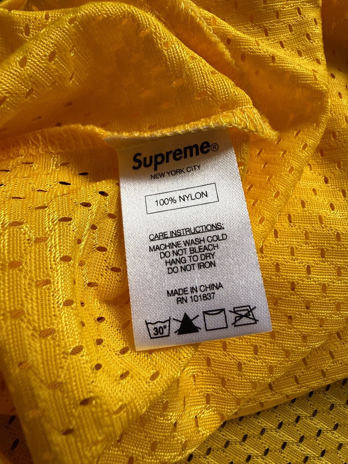 Supreme × Thrasher Supreme x Thrasher SS15 Mesh Ringer Jersey Size US M / EU 48-50 / 2 - 10 Thumbnail