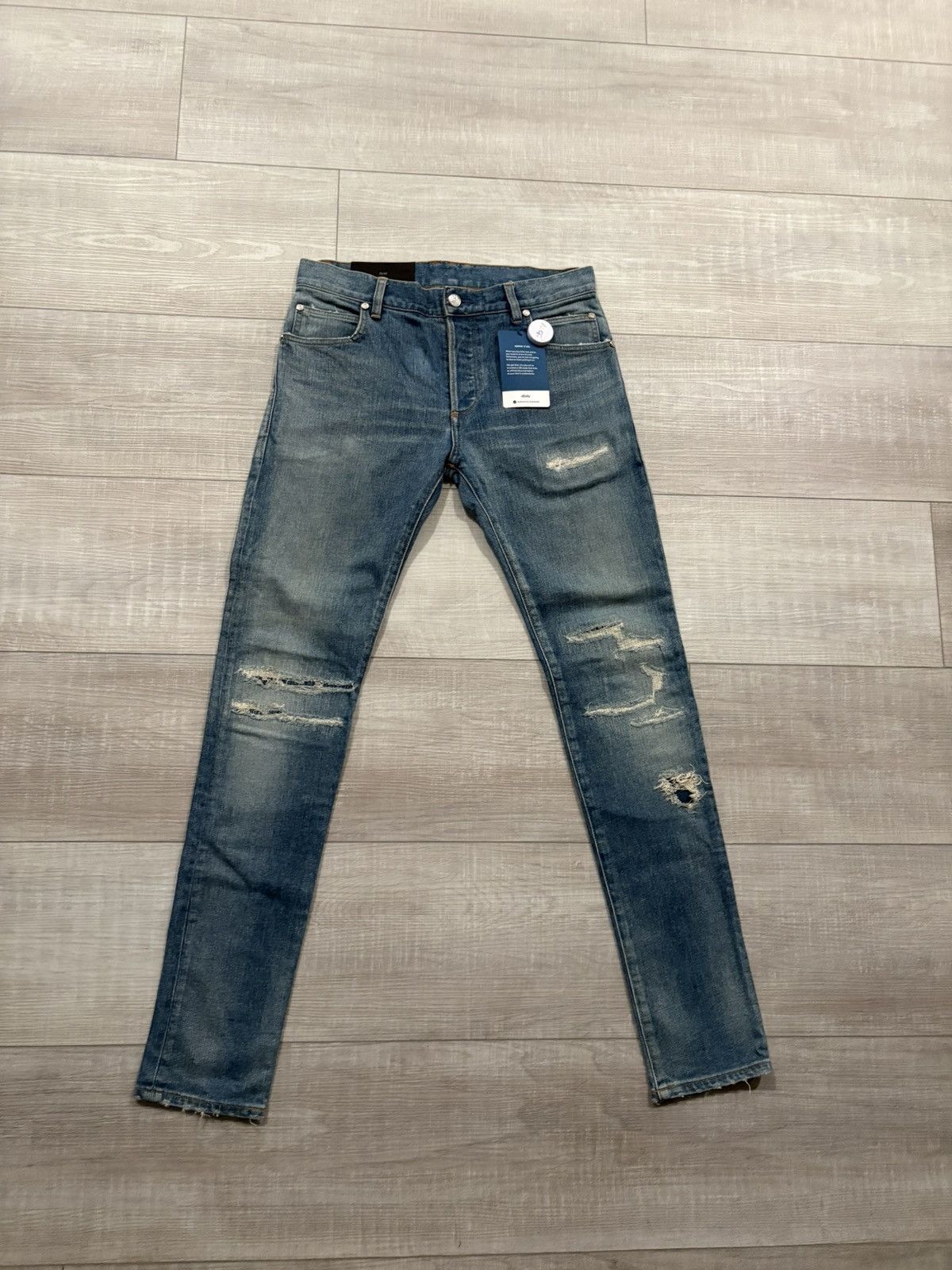 balmain denim jeans