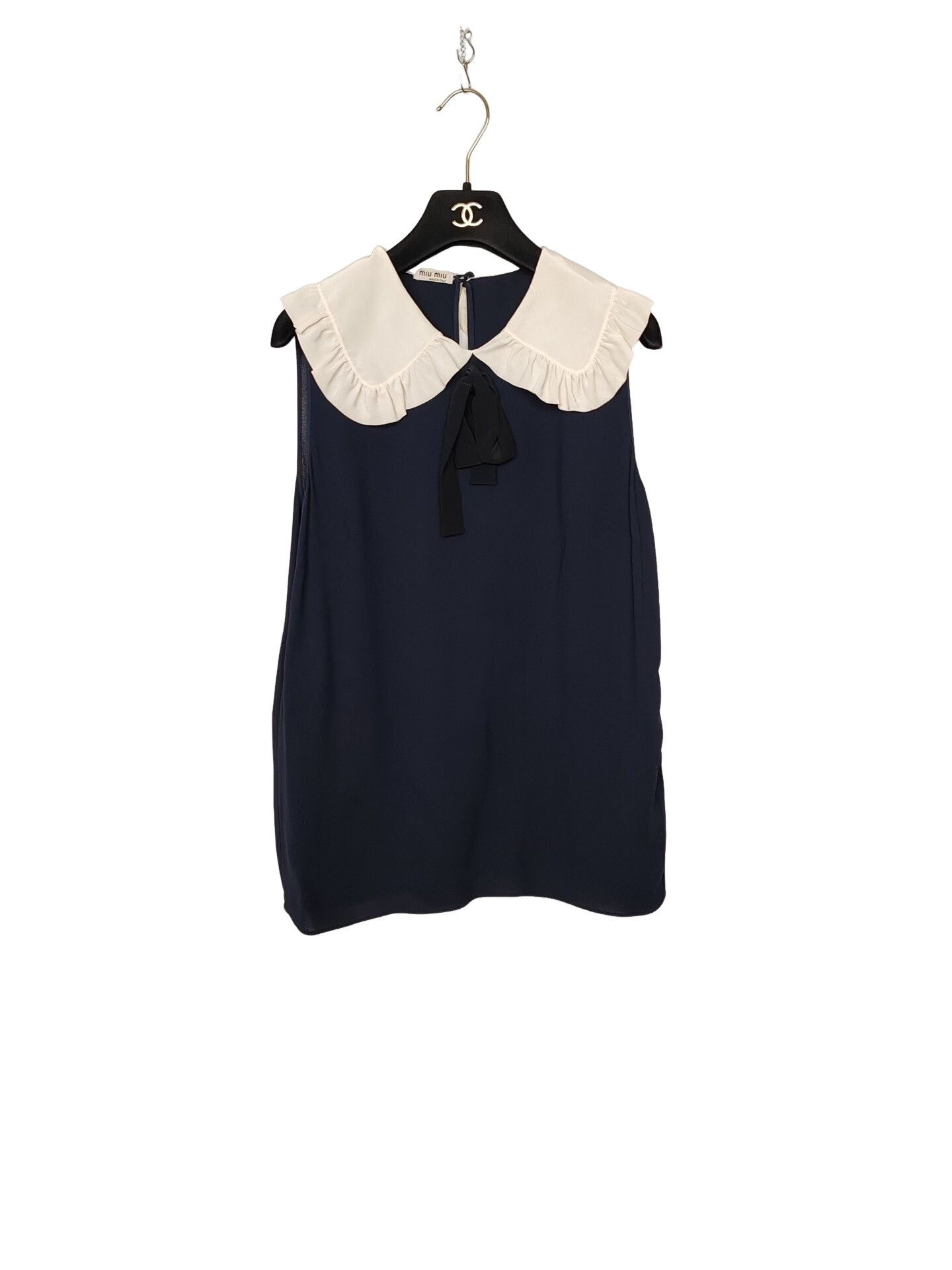 Miu Miu Miu Miu Ruffled Collar Blouse Size IT 38 Size XS / US 0-2 / IT 36-38 - 1 Thumbnail