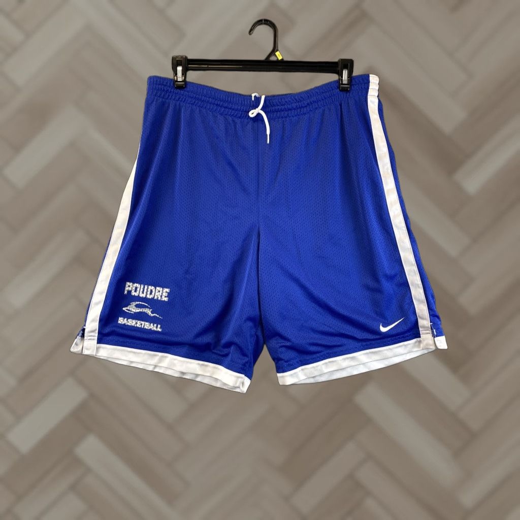 Nike Nike Basketball Shorts Men's M Logo Poudre Basketball Waist Drawstring / 86-62 Size US 31 - 1 Thumbnail