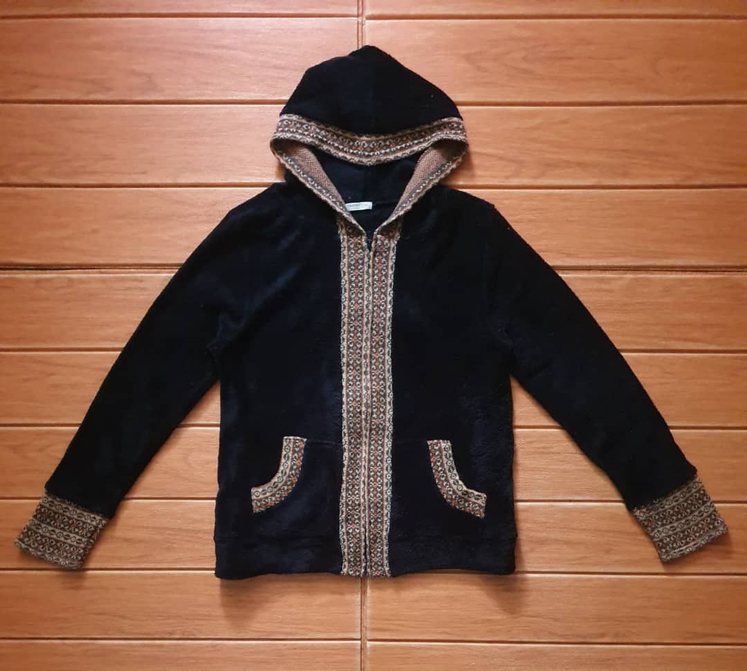 Japanese Brand Vassafull Abstract Japanese brand black Sweater Size M / US 6-8 / IT 42-44 - 1 Thumbnail