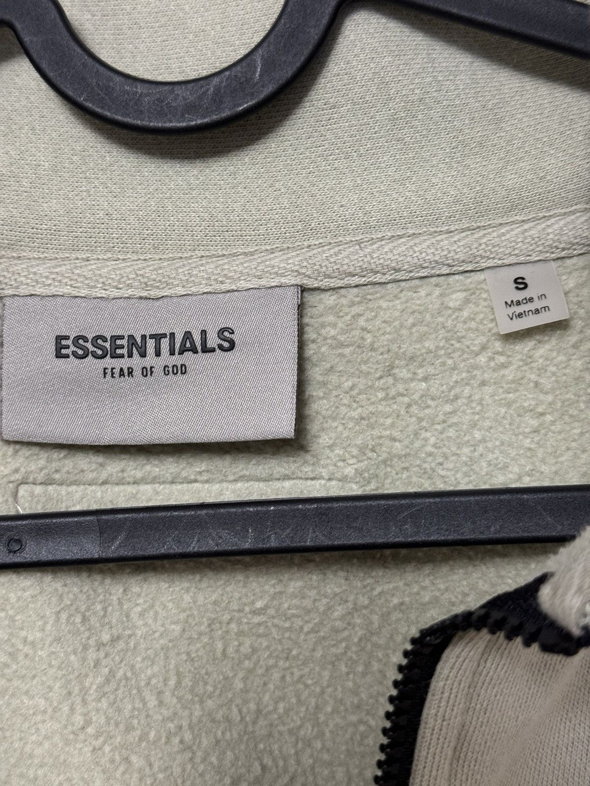 Fear of God Fear of God Essentials Half-Zip Sweater Alfalfa Sage SZ S🔥 Size US S / EU 44-46 / 1 - 4 Thumbnail