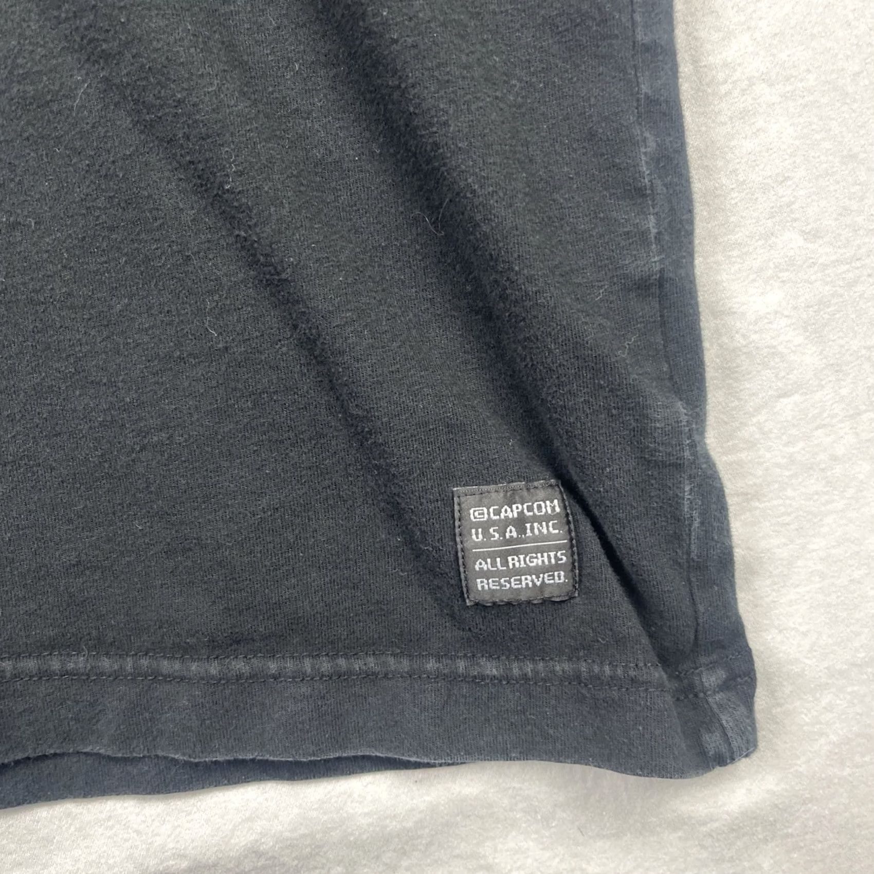 Uniqlo VINTAGE Street Fighter Shirt Mens 3XL Black Uniqlo Double KO Ken Ryu Capcom Video Game Graphic Print Casual T-Shirt Mens All Seasons 2020s Size US XXL / EU 58 / 5 - 4 Thumbnail
