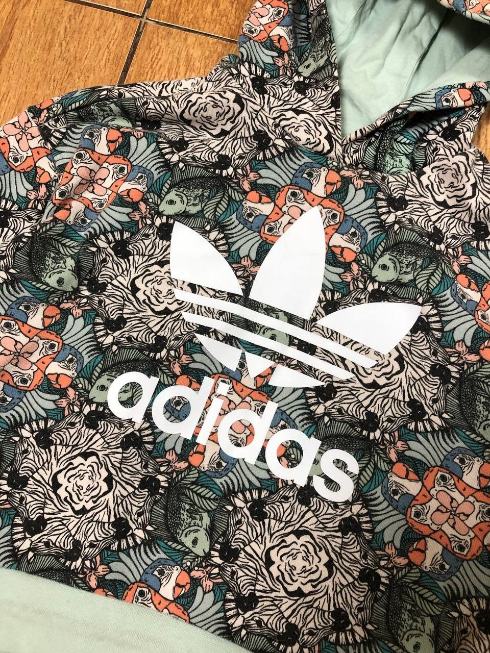 Adidas × Vintage 90’s RETRO Y2K BIG LOGO Y2K HOODIE Size M / US 6-8 / IT 42-44 - 3 Thumbnail