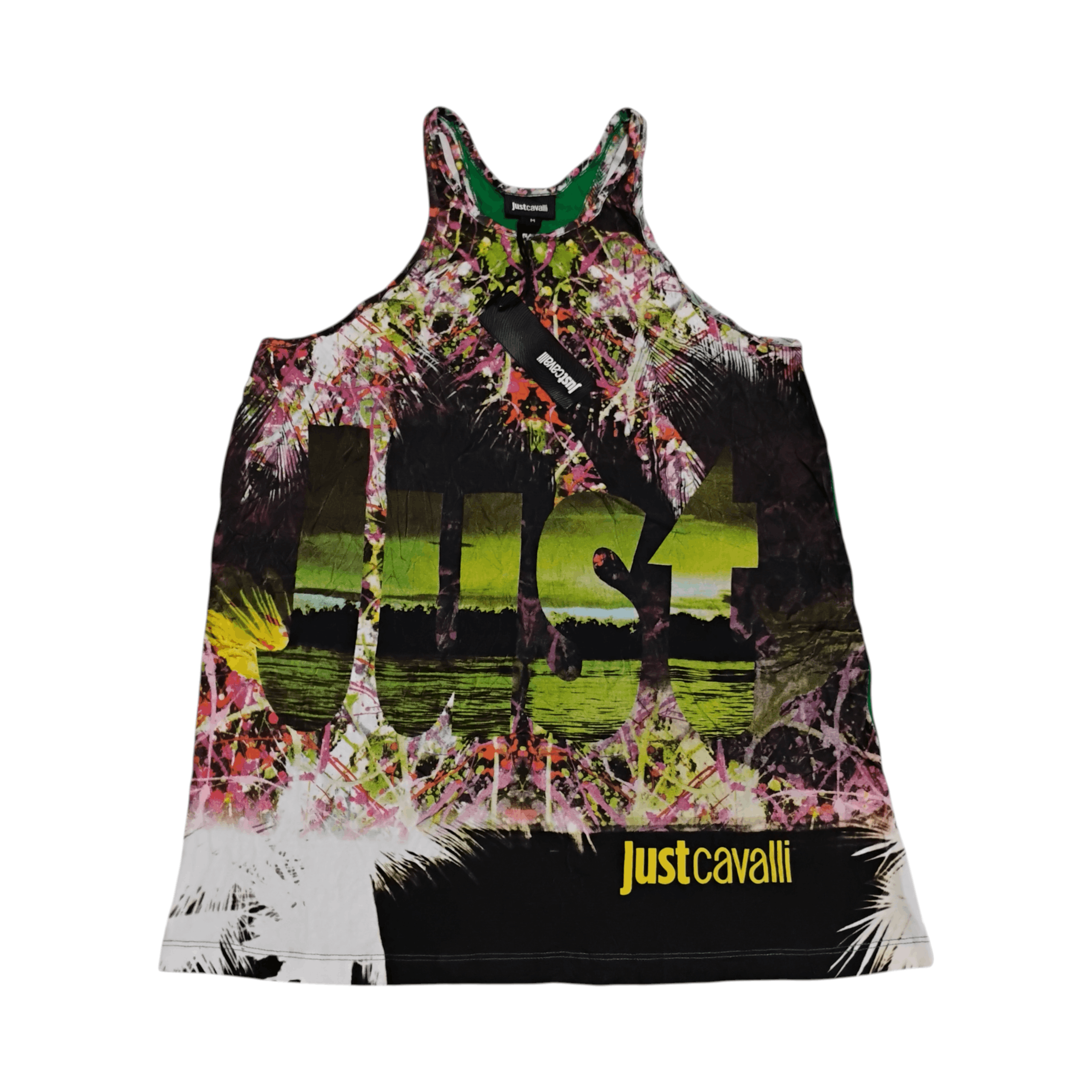 Just Cavalli NWT! Just Cavalli Tank Tops Y2K Size M / US 6-8 / IT 42-44 - 1 Thumbnail