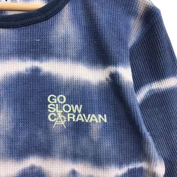 go slow caravan Vtg GO SLOW CARAVAN Union Made Tie Dye Tee Shirt Gsc Size US M / EU 48-50 / 2 - 7 Thumbnail