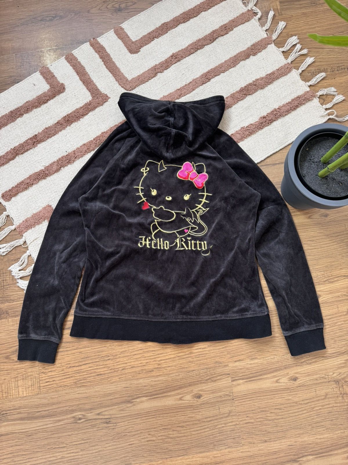 Anime × Cartoon Network × Vintage VINTAGE HELLO KITTY VELOUR TRACKSUIT Size M / US 6-8 / IT 42-44 - 7 Thumbnail