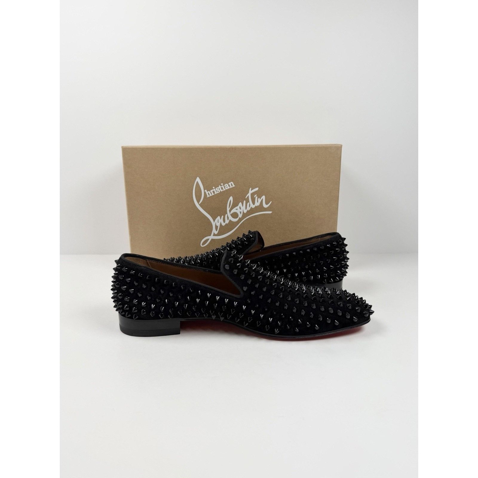 Christian Louboutin Size 7.5 - Christian Louboutin Dandelion Spikes Loafers NEW Size US 7.5 / EU 40-41 - 6 Thumbnail