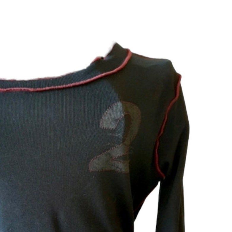 Cop Copine The Cop Copine Sport Core Big Number Top Size ONE SIZE - 2 Thumbnail