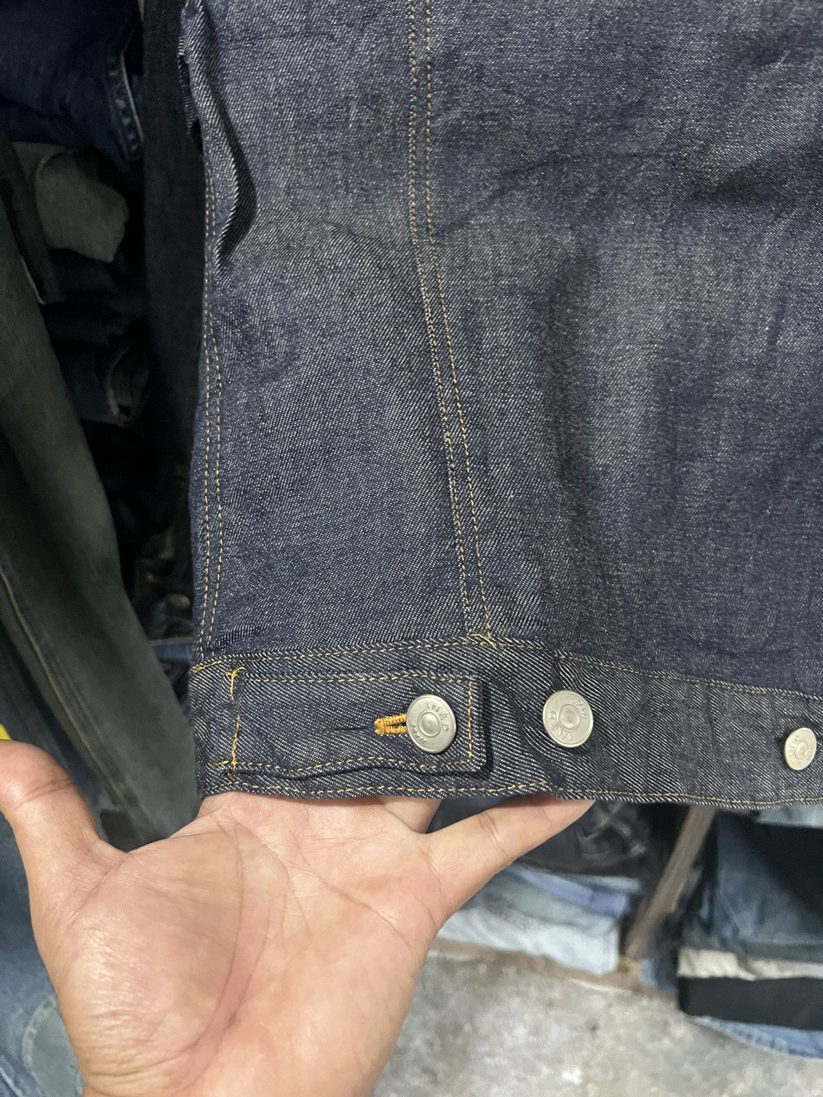 Yohji Yamamoto 🔥Inéd Jeans Yohji Yamamoto Denim Jacket Size S / US 4 / IT 40 - 13 Thumbnail