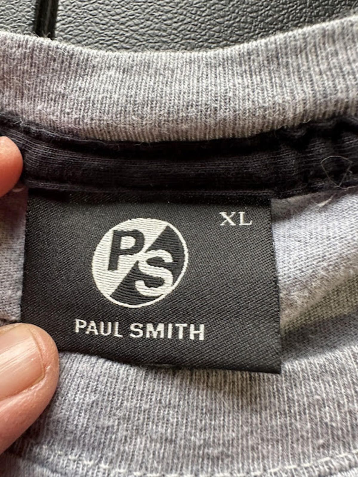 Paul Smith Paul Smith Zebra Logo Tee Gray XL Size US XL / EU 56 / 4 - 4 Thumbnail