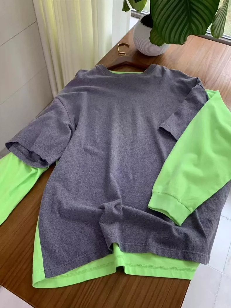 Balenciaga Balenciaga Wear two T-shirts with long and short sleeves 25 Size US S / EU 44-46 / 1 - 3 Thumbnail