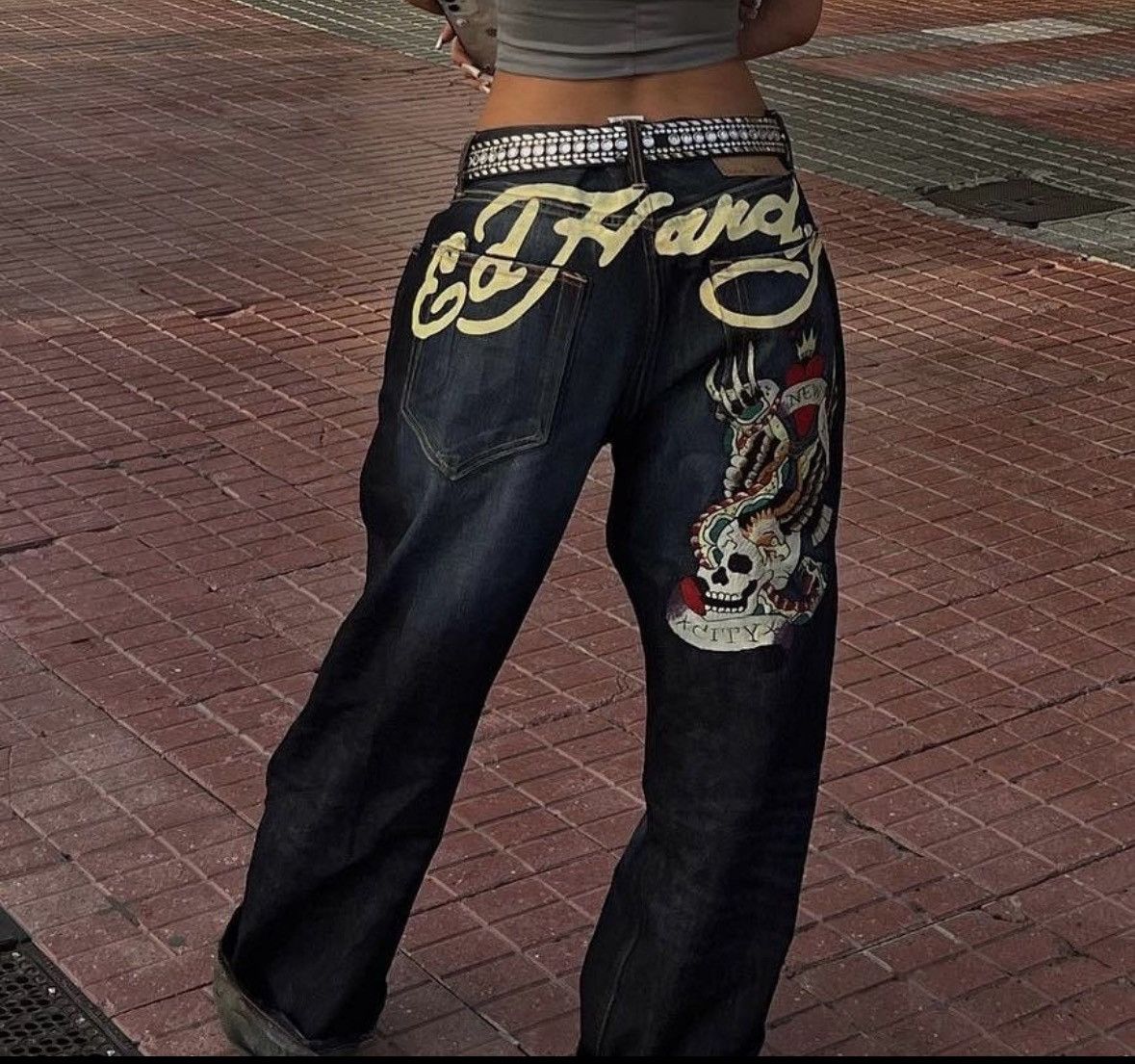 Ed Hardy Ed hardy jeans Size US 33 - 1 Thumbnail