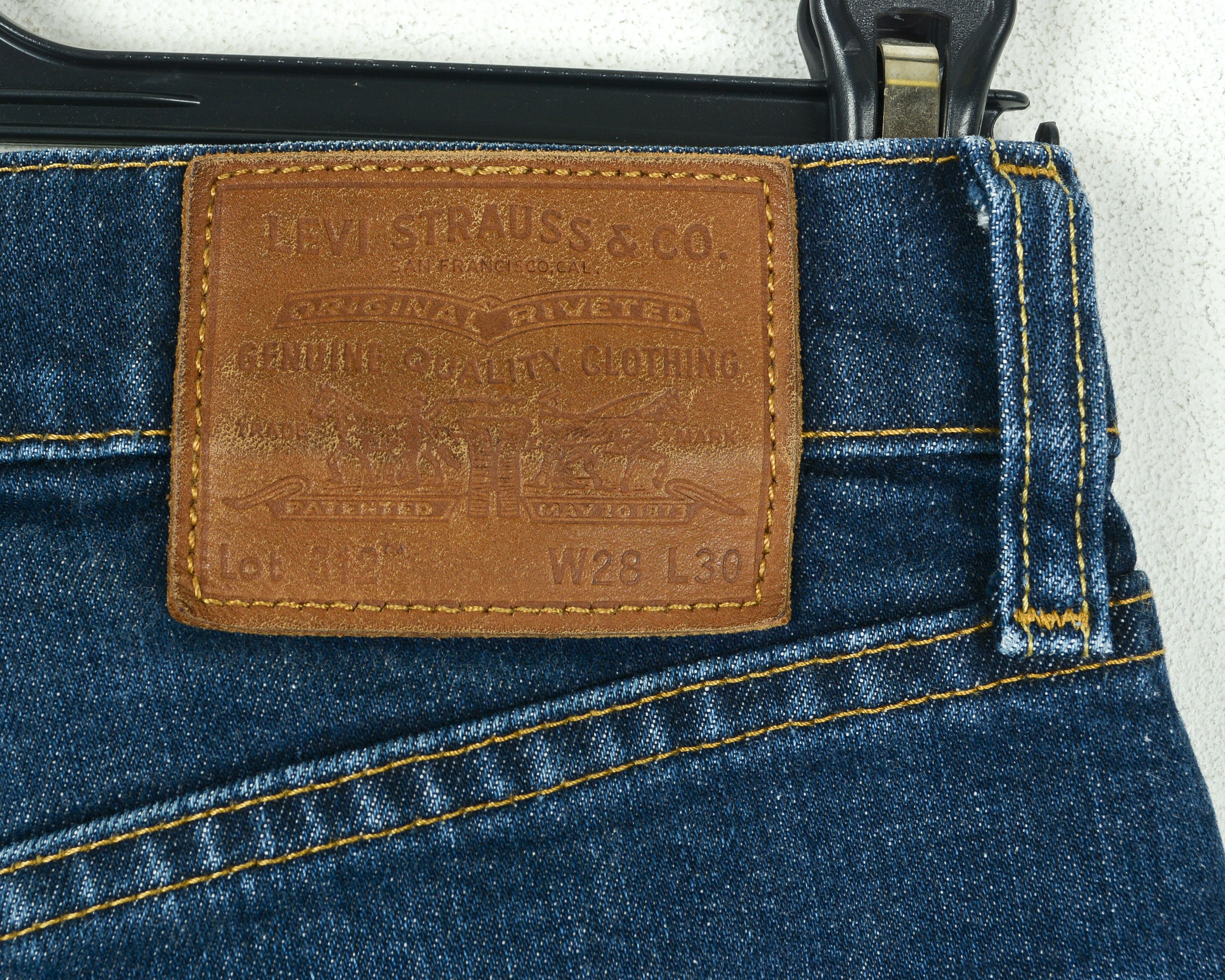Levi's LEVI'S Big E 512 Premium Performance W28 L30 Skinny Jeans Size US 28 / EU 44 - 5 Thumbnail