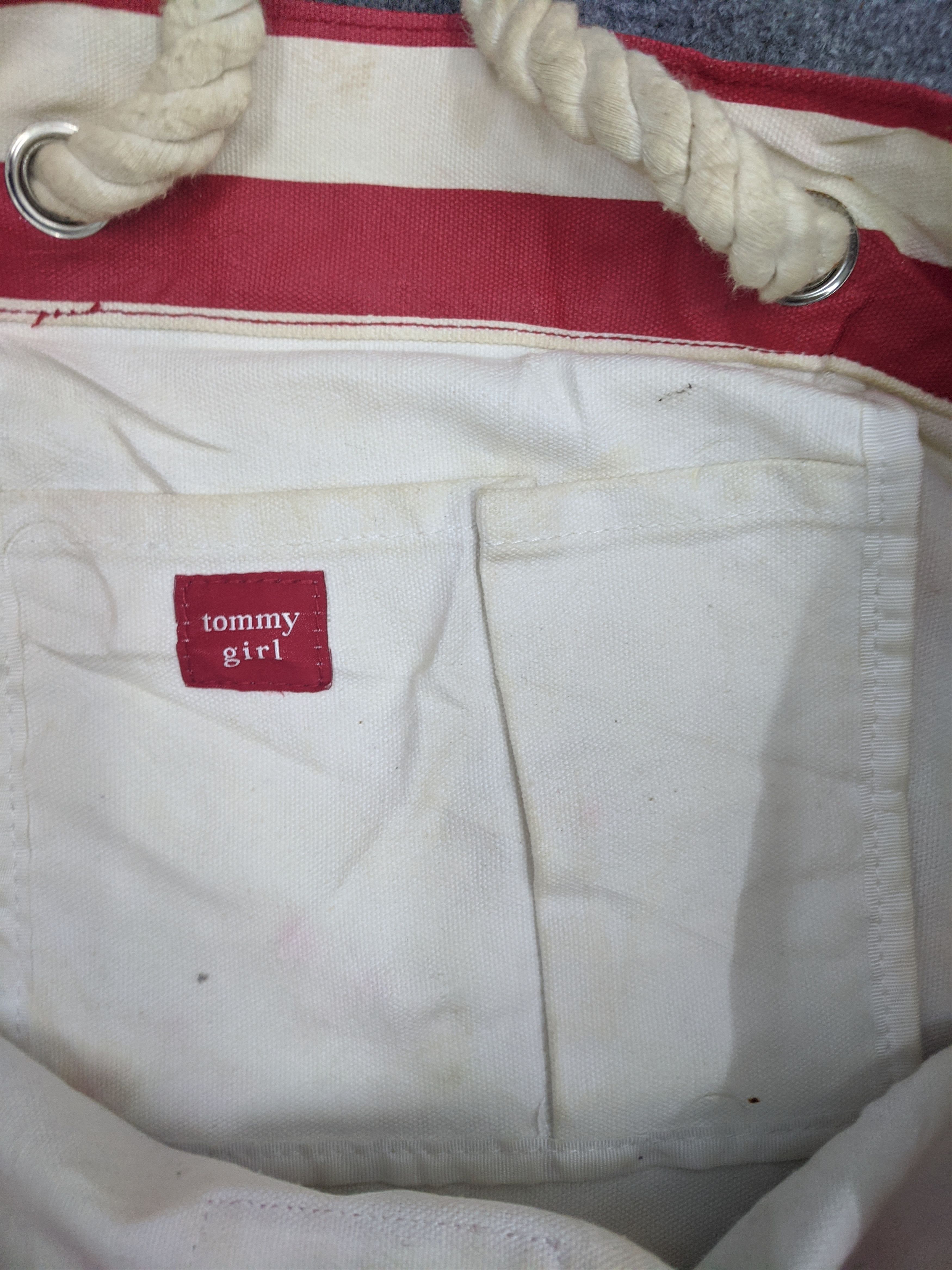 Tommy Hilfiger Tommy Girl Denim Tote Bag BG0002 Size ONE SIZE - 2 Thumbnail
