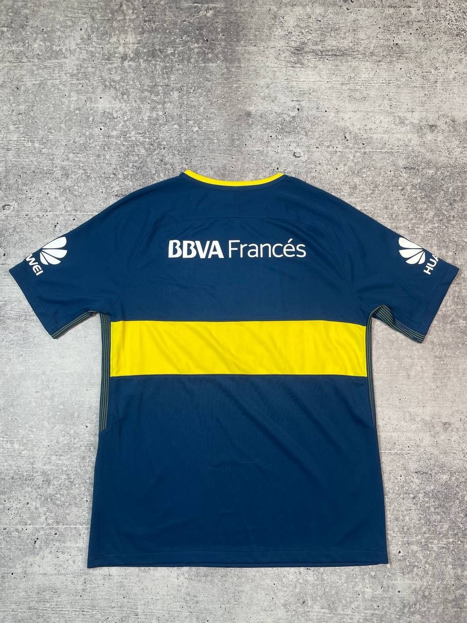 Nike 2017/18 Nike Boca Juniors Home Jersey Tee T-Shirt Y2K Size US L / EU 52-54 / 3 - 4 Thumbnail