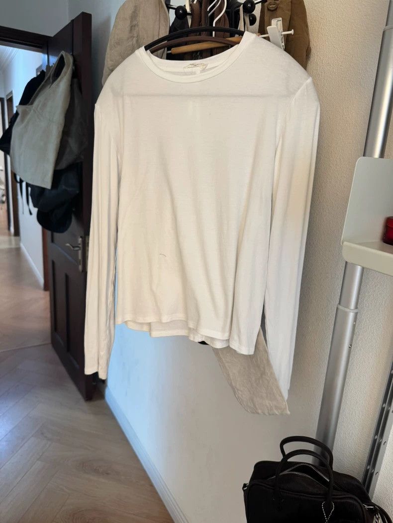 The Row The Row White Long Sleeve Top - dmc Size US S / EU 44-46 / 1 - 1 Thumbnail