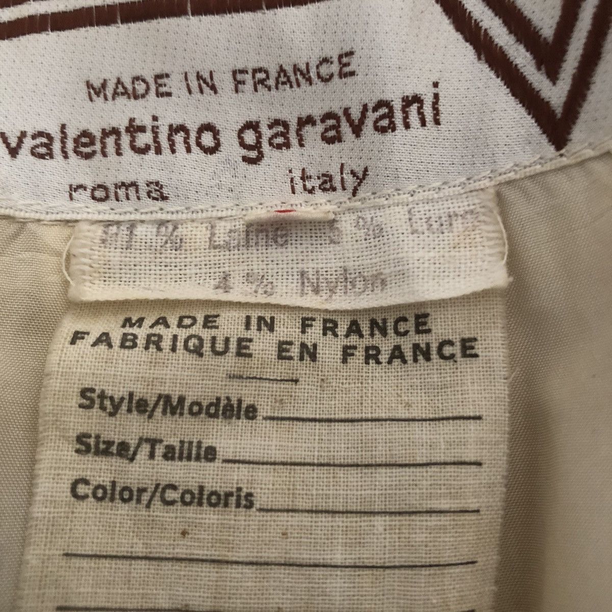 Valentino Valentino Garavani Laine Size XXS / US 00 / IT 34 - 7 Thumbnail