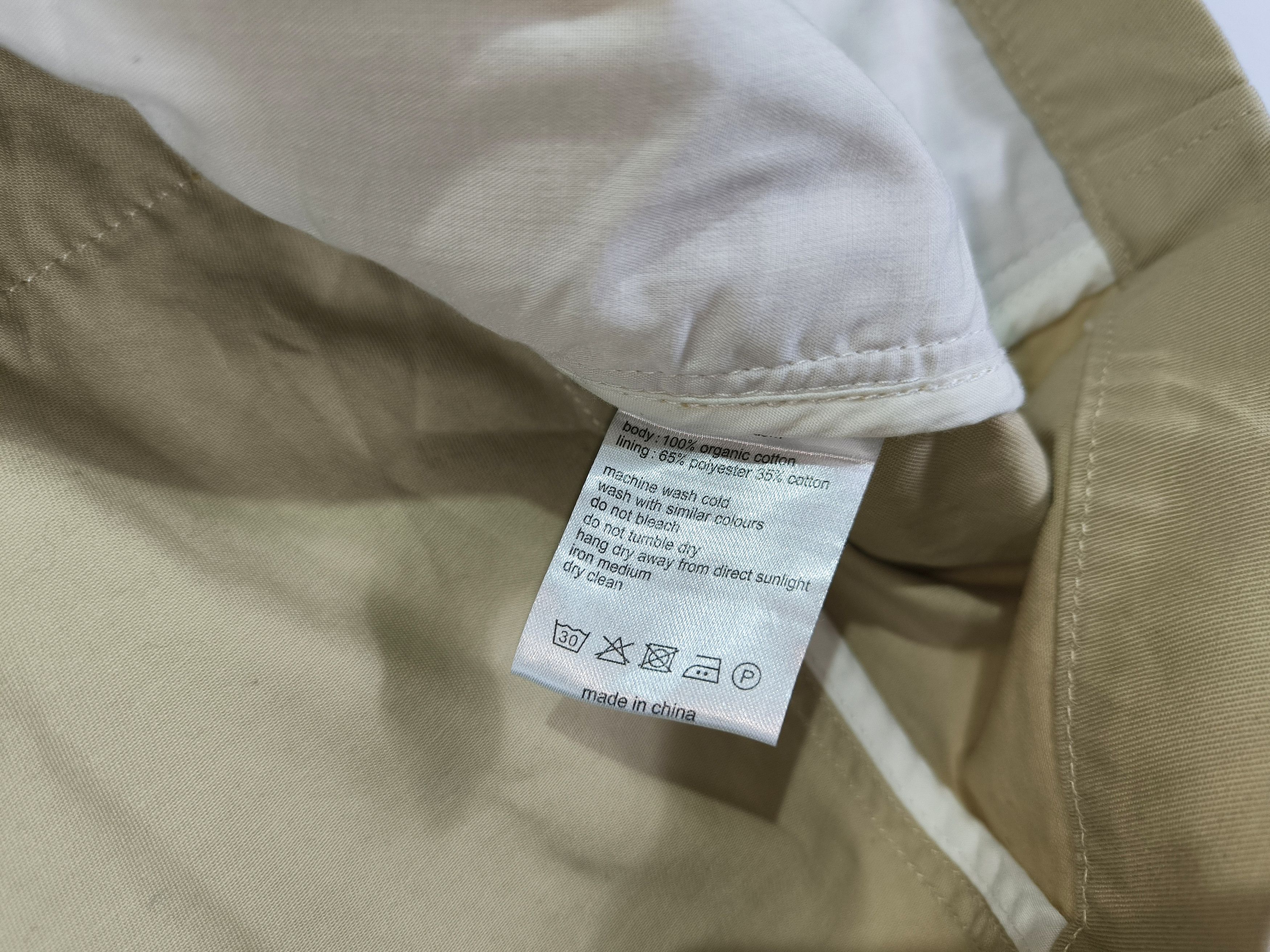 Folk Folk Beige Cotton Bomber Jacket Size 3 M Size US M / EU 48-50 / 2 - 6 Thumbnail