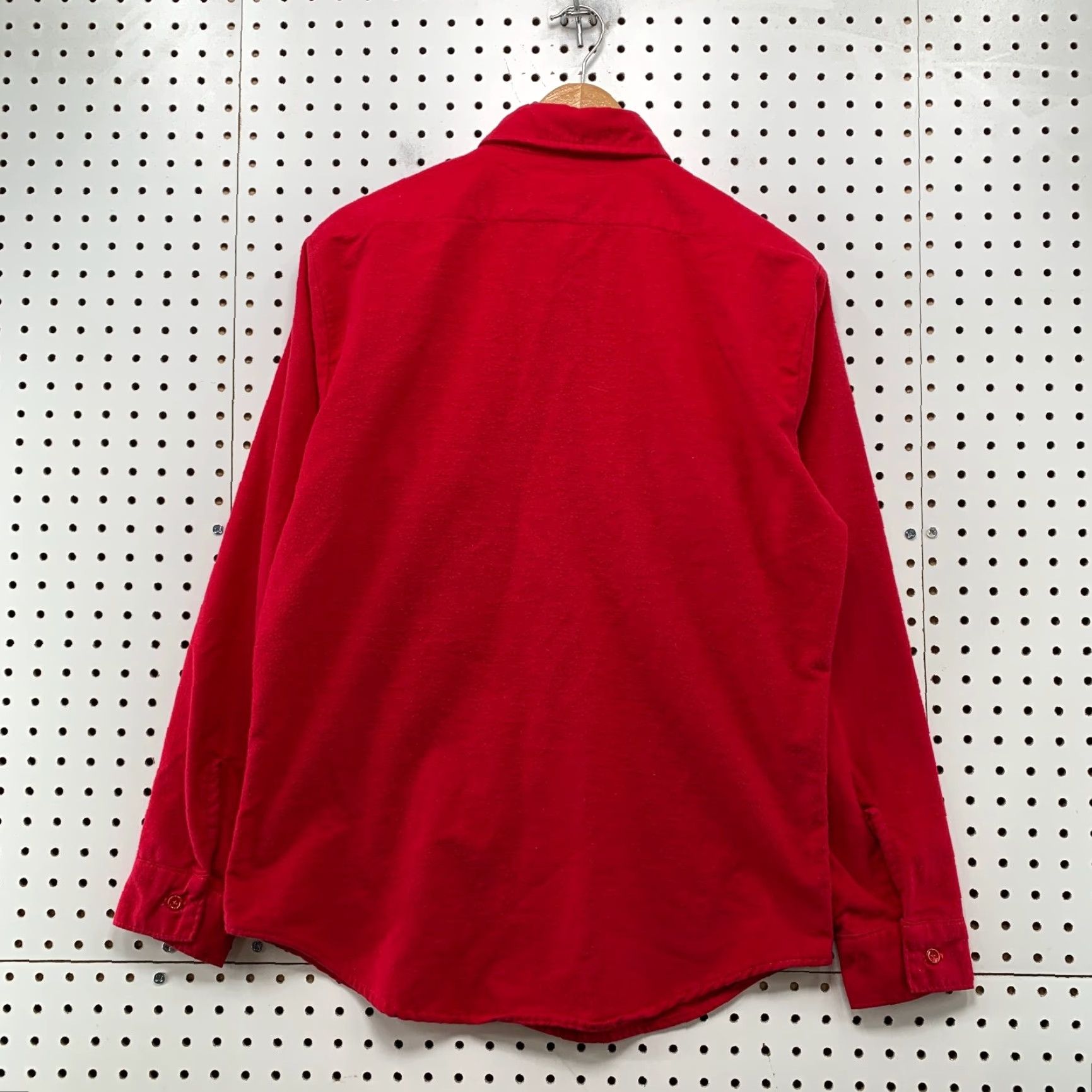 Vintage VINTAGE Five Brothers Chamois Button Shirt Mens Regular Large Red Long Sleeve USA Shirt Size US L / EU 52-54 / 3 - 2 Thumbnail