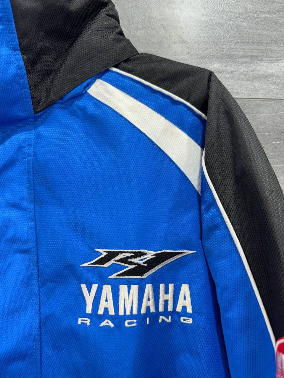 Yamaha Yamaha Rob Mac Racing R1 Mens Full Zip Jacket Blue Nylon Size US XL / EU 56 / 4 - 3 Thumbnail
